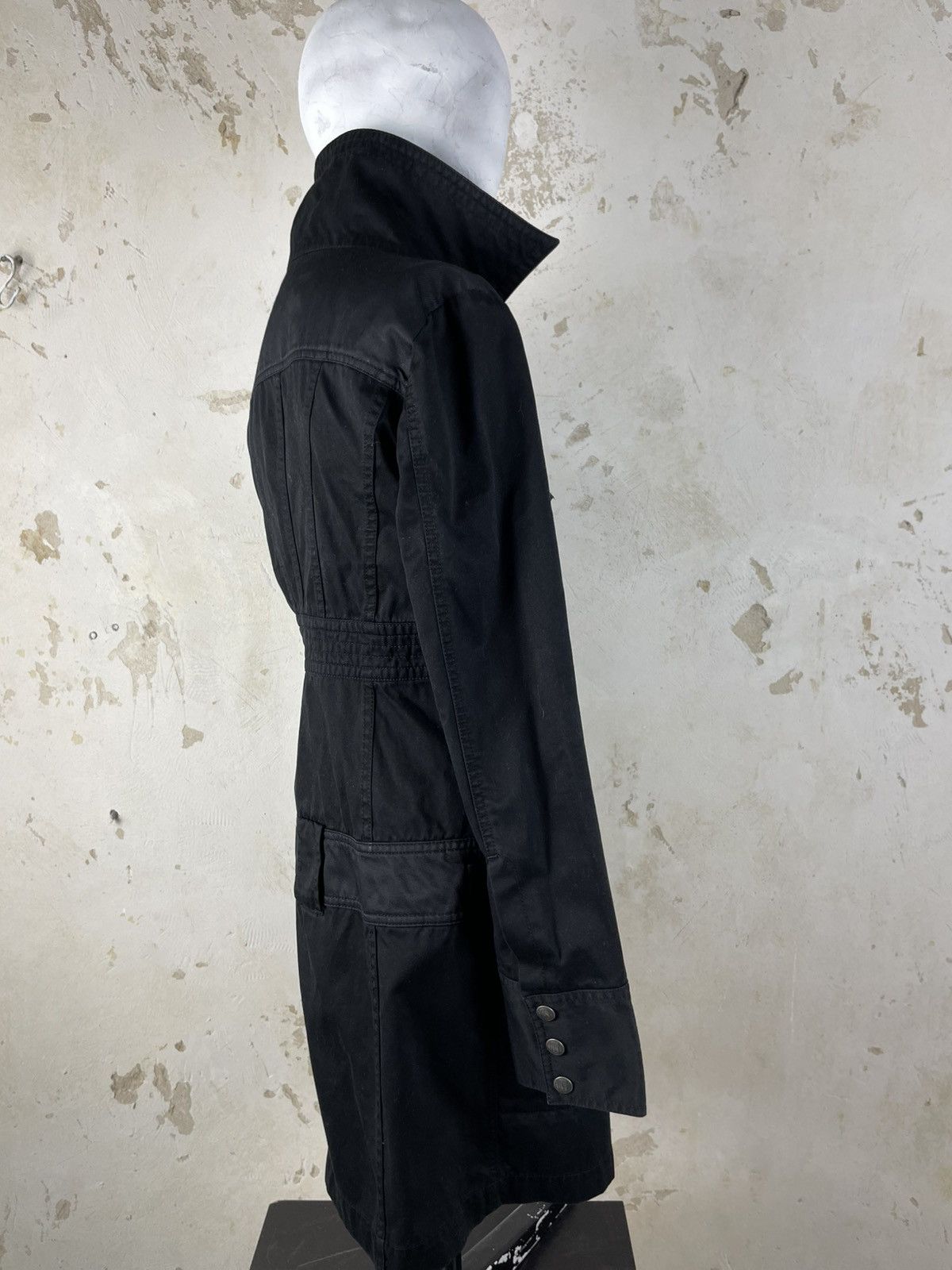 Diesel Diesel 2000s Rising Sun Long Moto Jacket Size M / US 6-8 / IT 42-44 - 5 Thumbnail