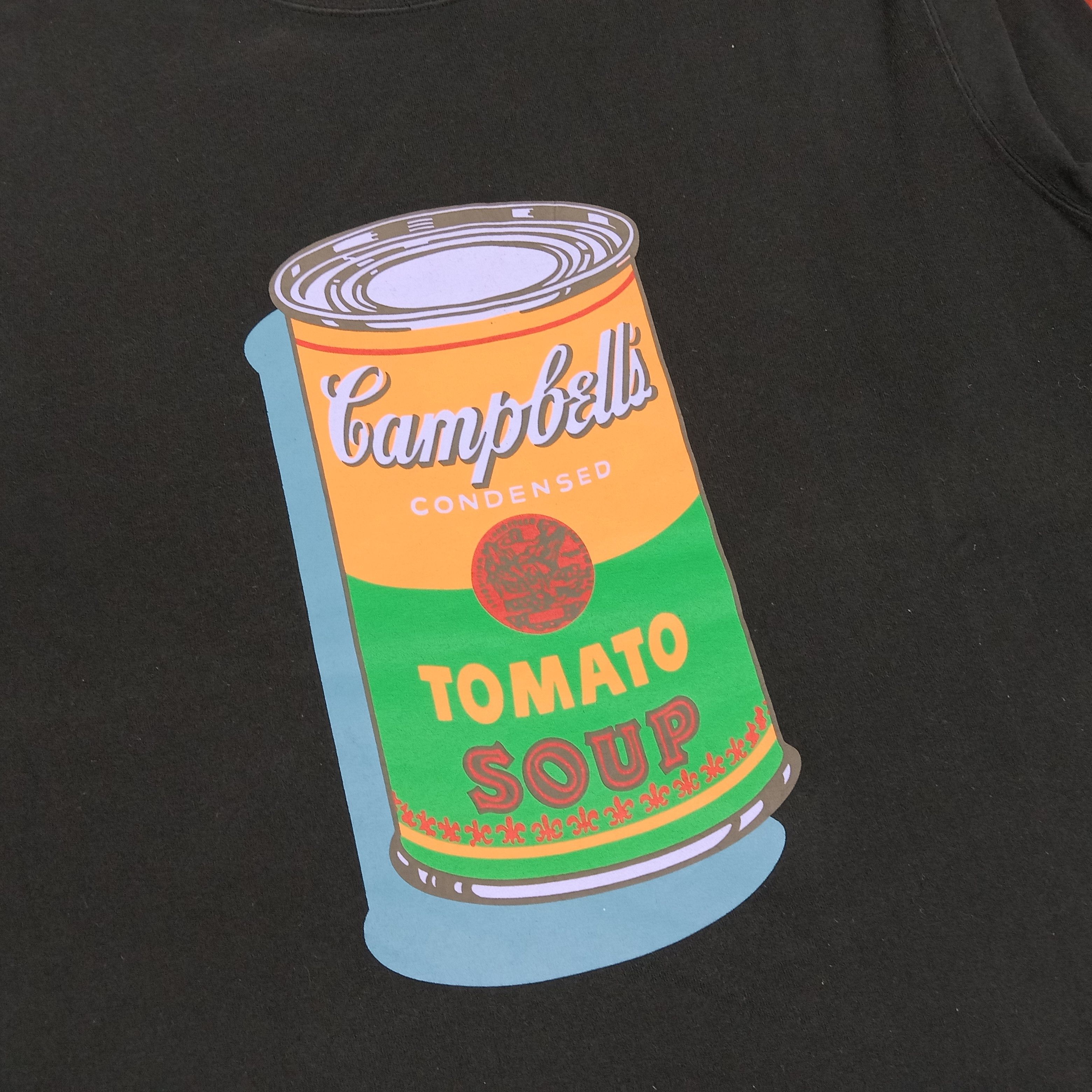 Andy Warhol × Japanese Brand × Uniqlo Andy Warhol Campbells Streetwear Style Long Sleeve Tshirt Size US L / EU 52-54 / 3 - 2 Thumbnail