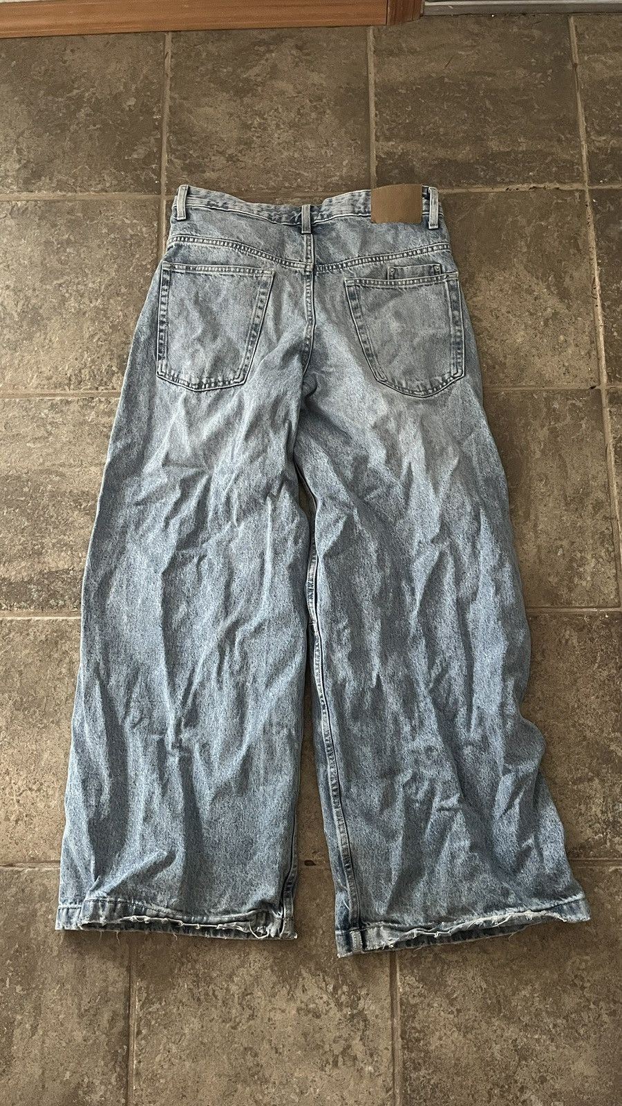 Cotton On Y2k super wide cotton on jean Size US 30 / EU 46 - 4 Thumbnail