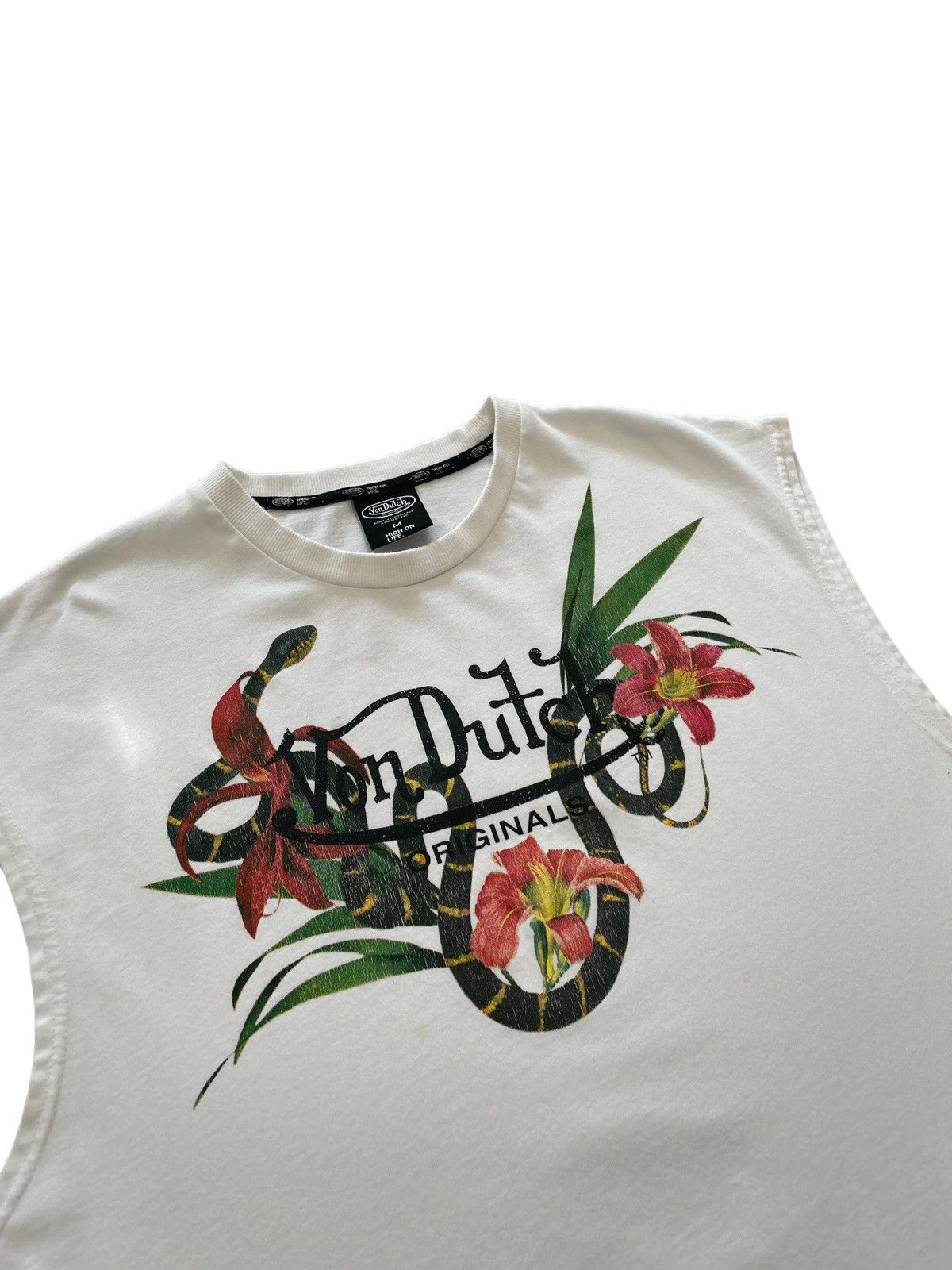 Von Dutch Von Dutch Tank Top Sleeveles Shirt Size US M / EU 48-50 / 2 - 2 Thumbnail