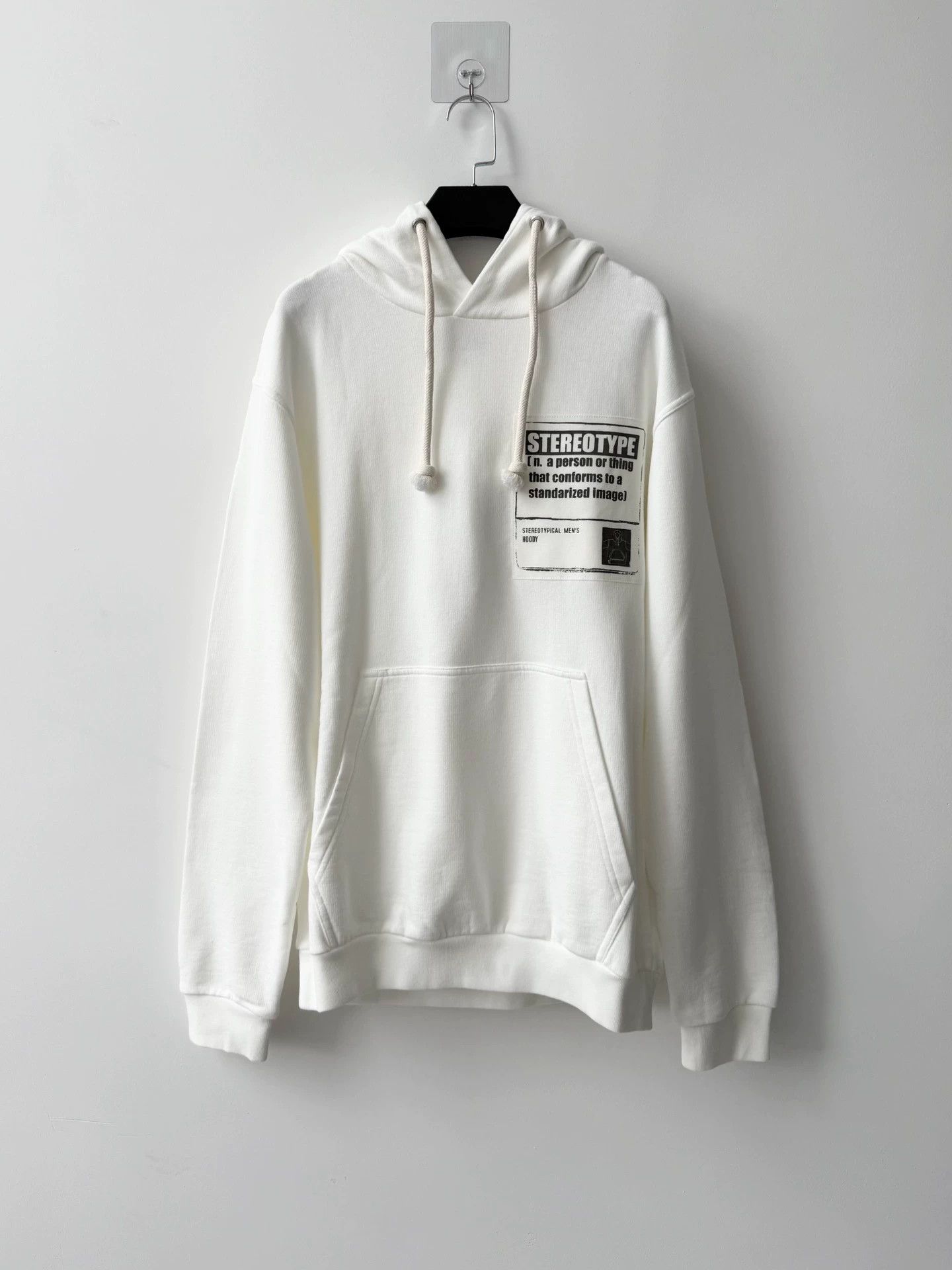 Maison Margiela Maison Margiela F/W18 Canvas Hoodie White 46 Size US S / EU 44-46 / 1 - 1 Thumbnail