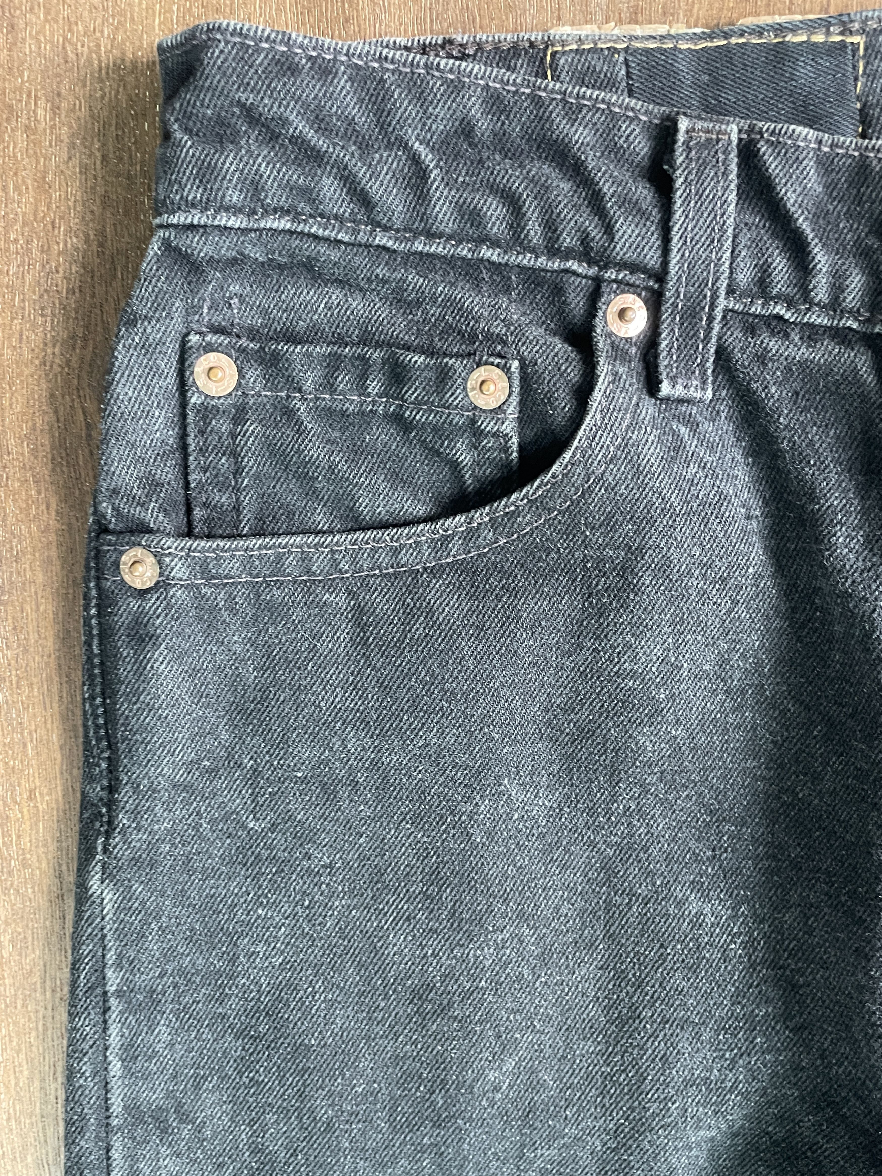 Levi's LEVI'S Super Black 505 Made in USA Size US 30 / EU 46 - 3 Thumbnail