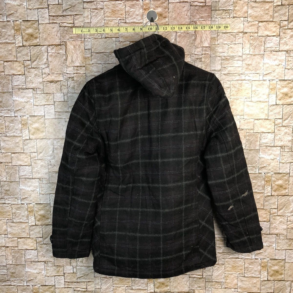 In The Attic In the Attic Black Hoodie Bombers Jacket #A388 Size US S / EU 44-46 / 1 - 14 Thumbnail