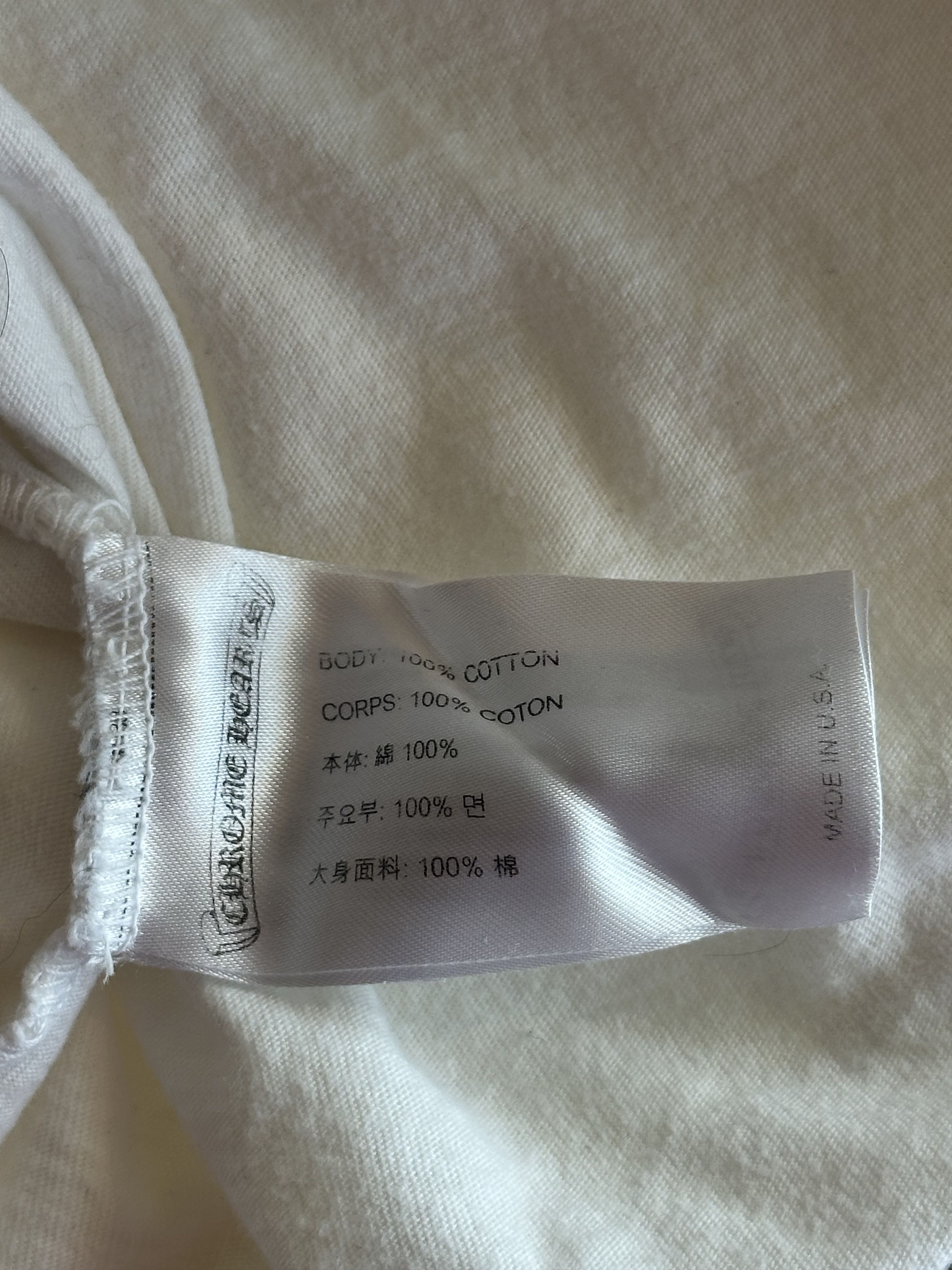 Chrome Hearts Chrome Hearts White Multicolor Cross T-Shirt Size US L / EU 52-54 / 3 - 4 Thumbnail