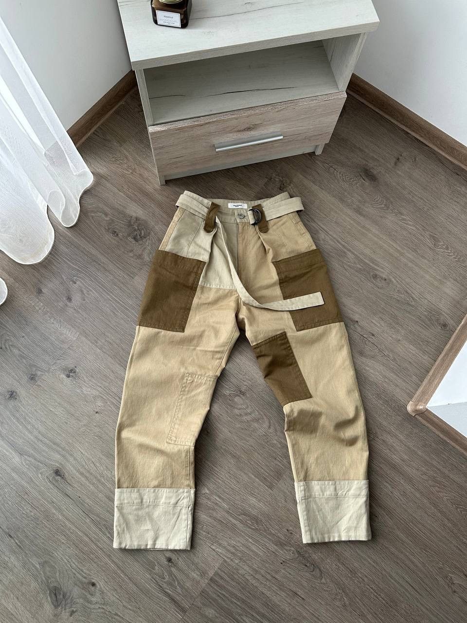 Isabel Marant Etoile × Japanese Brand × Vintage Vintage Isabel Marant Etolie Beige Pocket Cargo Pants Size 24" / US 00 / IT 34 - 8 Thumbnail