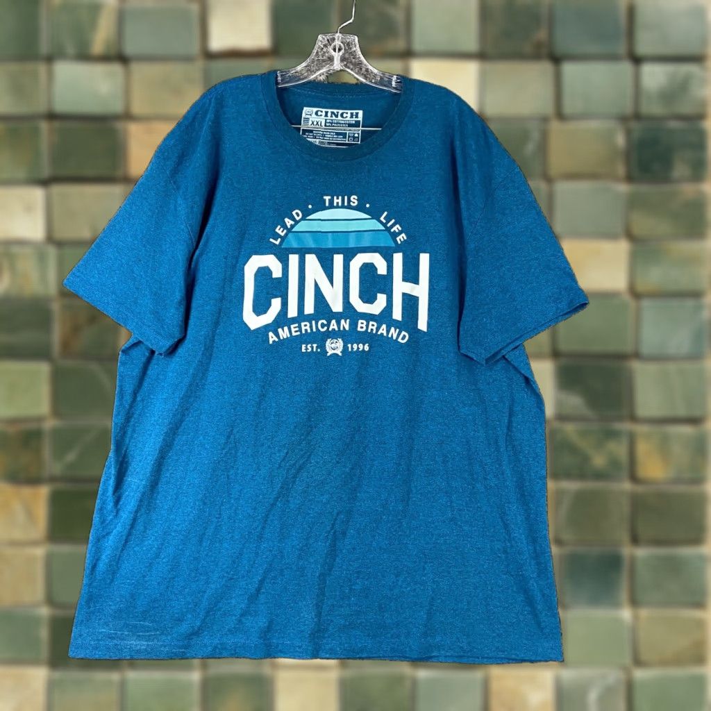 Alife CINCH Lead This Life T-Shirt Men 2XL Blue Short Sleeve Mens Shirt 2XL Size US XXL / EU 58 / 5 - 1 Thumbnail