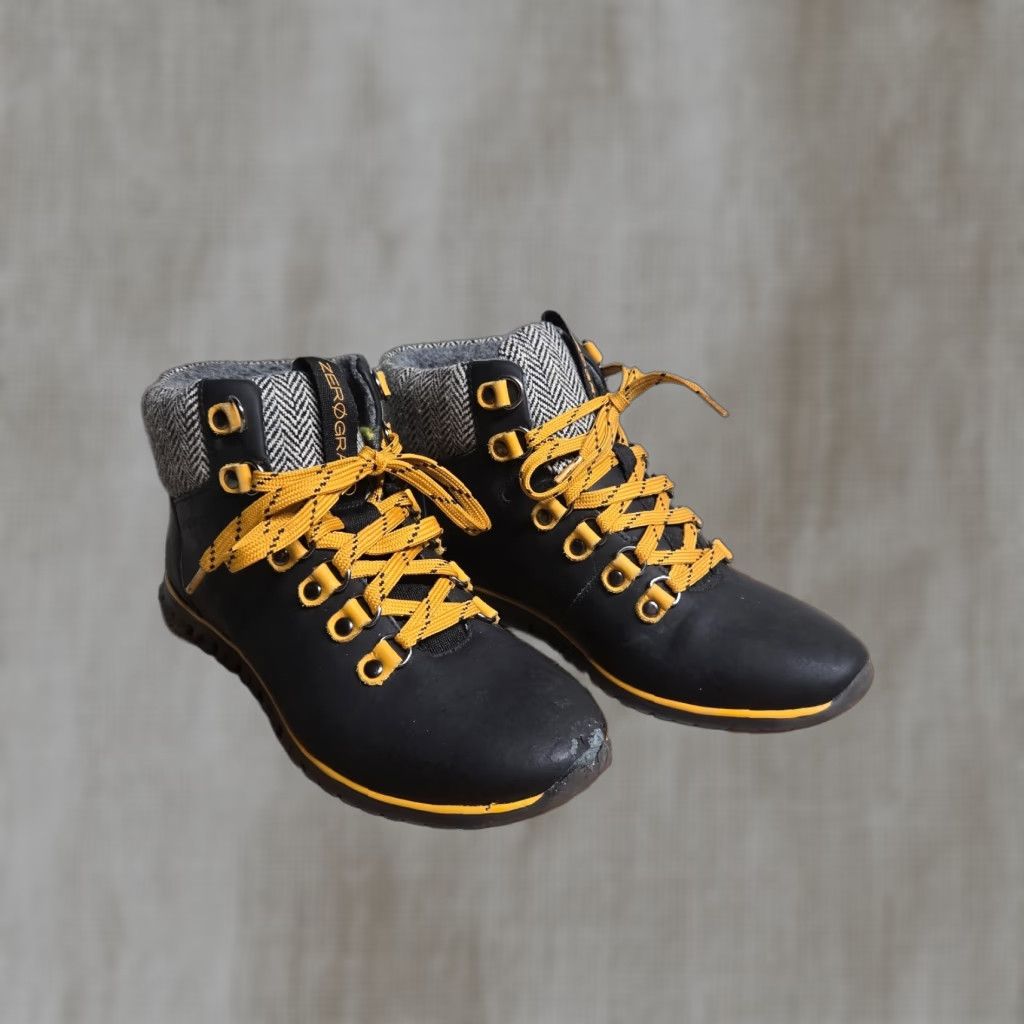 Cole Haan VINTAGE Cole Haan Women Boot Zerogrand Hiker Size 6 Black Waterproof Chukka Outdoor Winter Fall Spring Summer Size US 6 / IT 36 - 1 Thumbnail