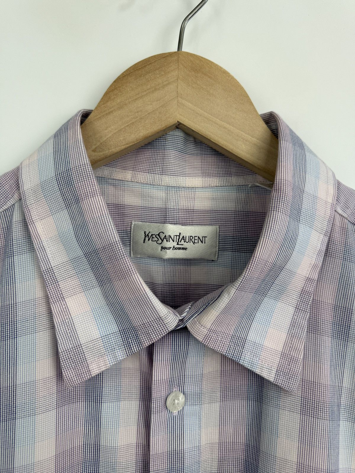 Yves Saint Laurent Vintage 90s Yves Saint Laurent YSL Shirt Rare Retro Hype Y2K Size US XL / EU 56 / 4 - 5 Thumbnail