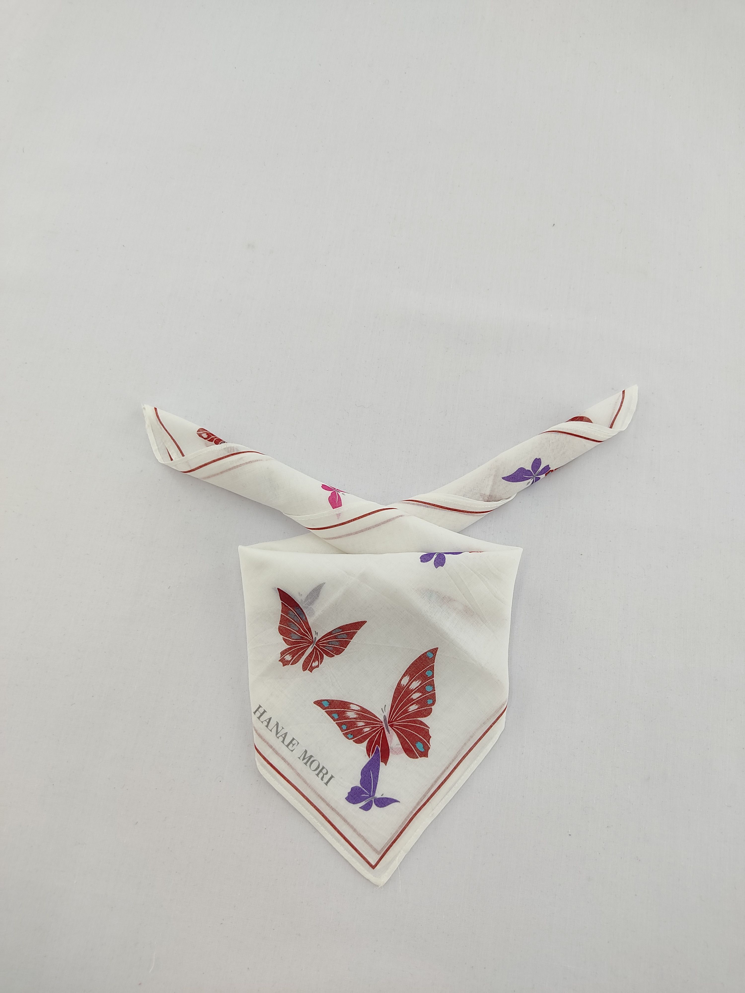 Designer × Hanae Mori × Japanese Brand Hanae Mori Handkerchief / Neckwear / Bandana Size ONE SIZE - 1 Thumbnail