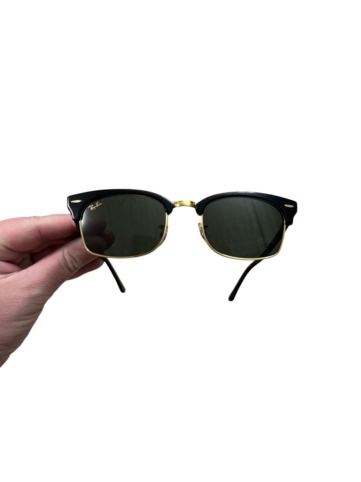 RayBan 🔥 RayBan RB3916 Clubmaster Square Legend Gold Sunglasses Size ONE SIZE - 4 Thumbnail