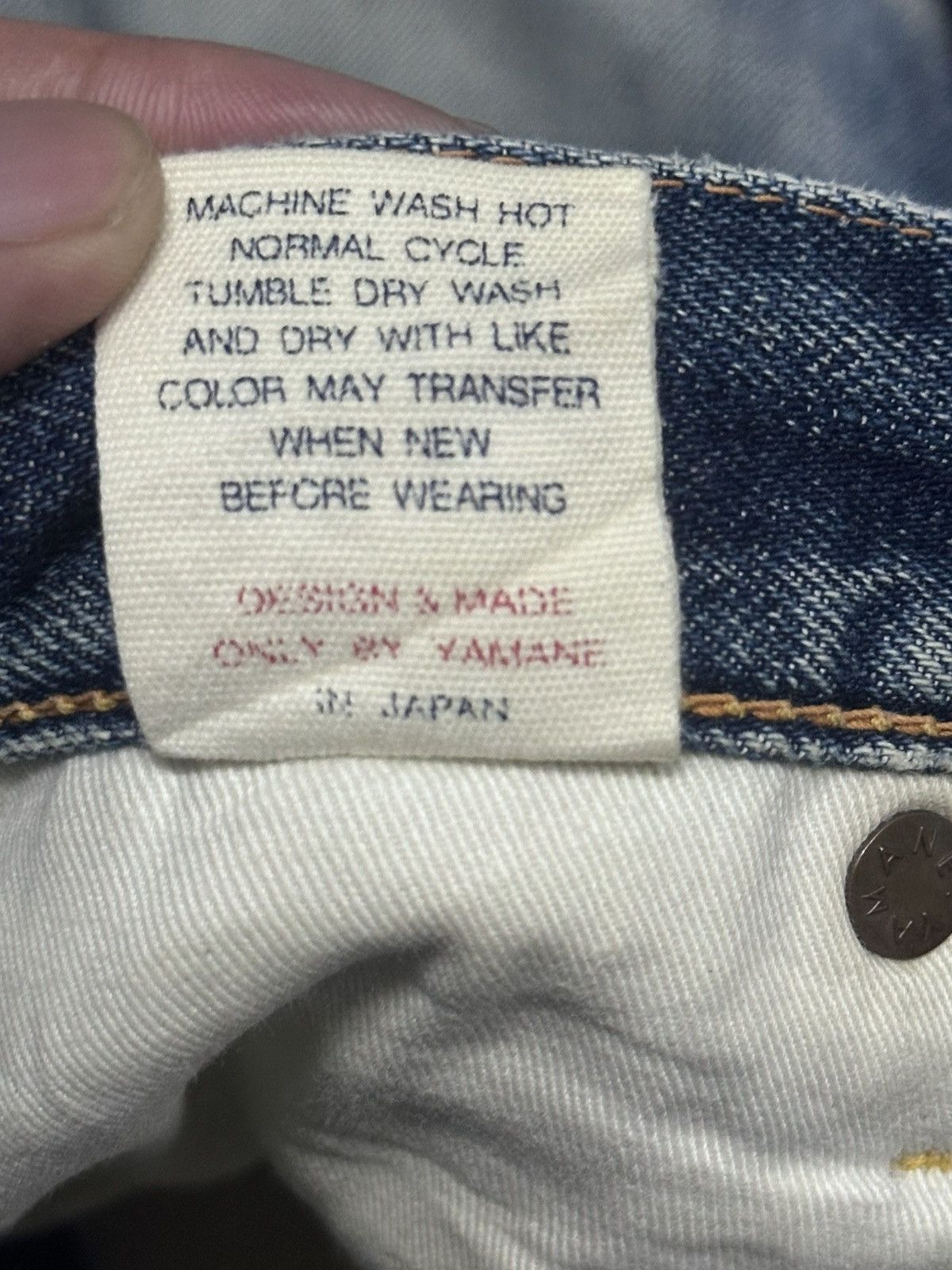 Evisu Vintage Evisu No2 Lot 2000 Selvedged Distressed Faded Wash Size US 32 / EU 48 - 9 Thumbnail