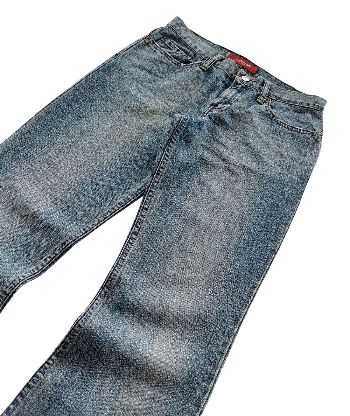Levi's Levi’s 518 Superlow Bootcut Women’s Jeans Vintage Y2K Size 29" - 7 Thumbnail