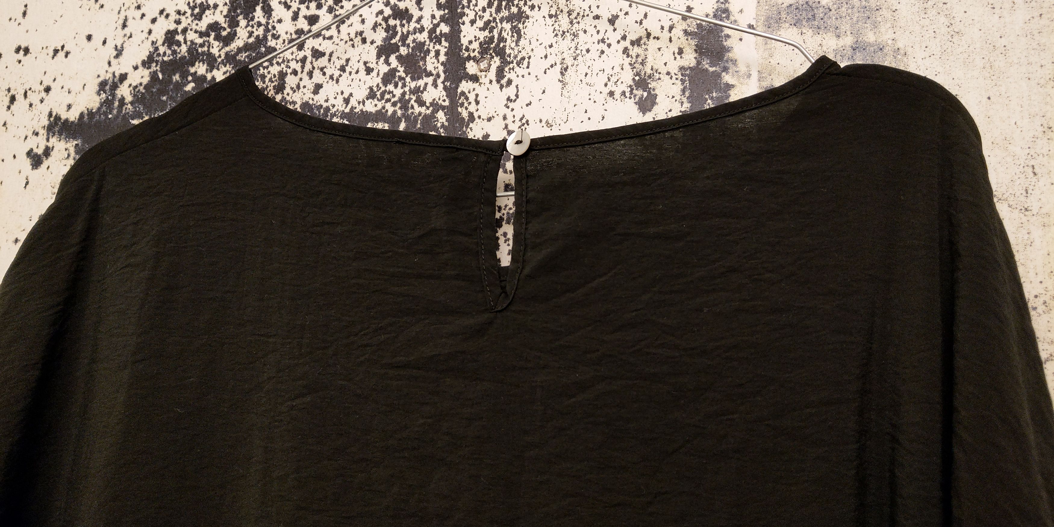 Vintage Vintage Boxy Goth Shirt Noir Darkfashion Alt Minimalist Neo Size US XL / EU 56 / 4 - 3 Thumbnail