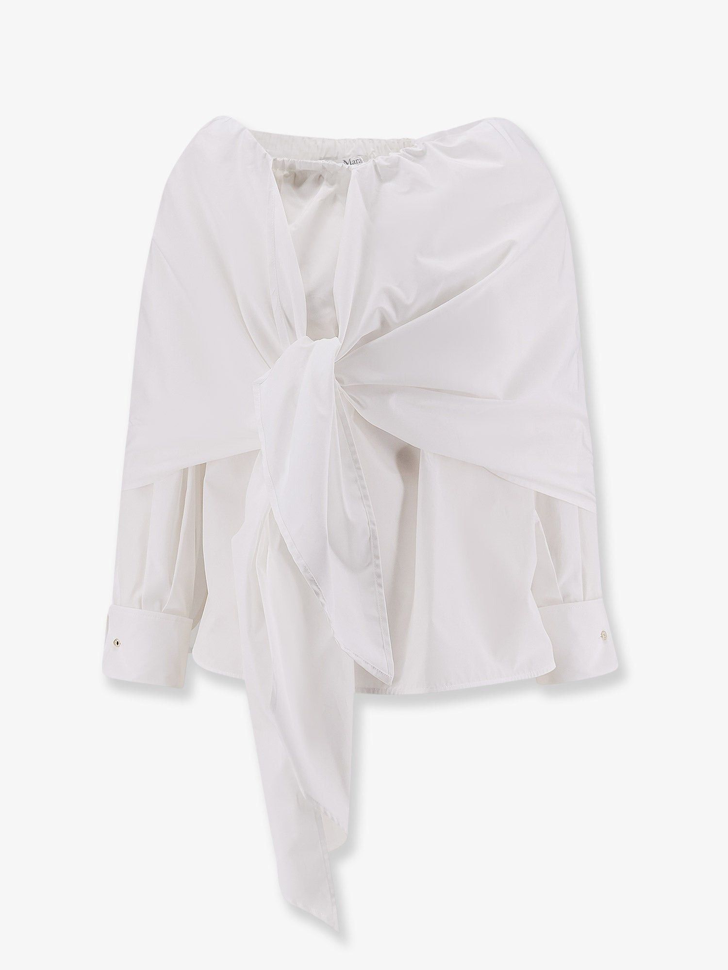 Max Mara Mxmcurvone Cotton Shirt Size S / US 4 / IT 40 - 1 Thumbnail