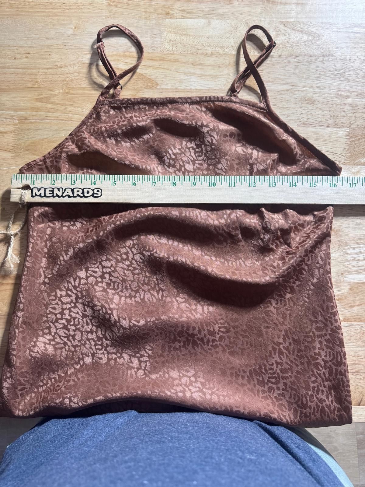 Designer Brown Leopard Print Slip Dress Size S / US 4 / IT 40 - 3 Thumbnail