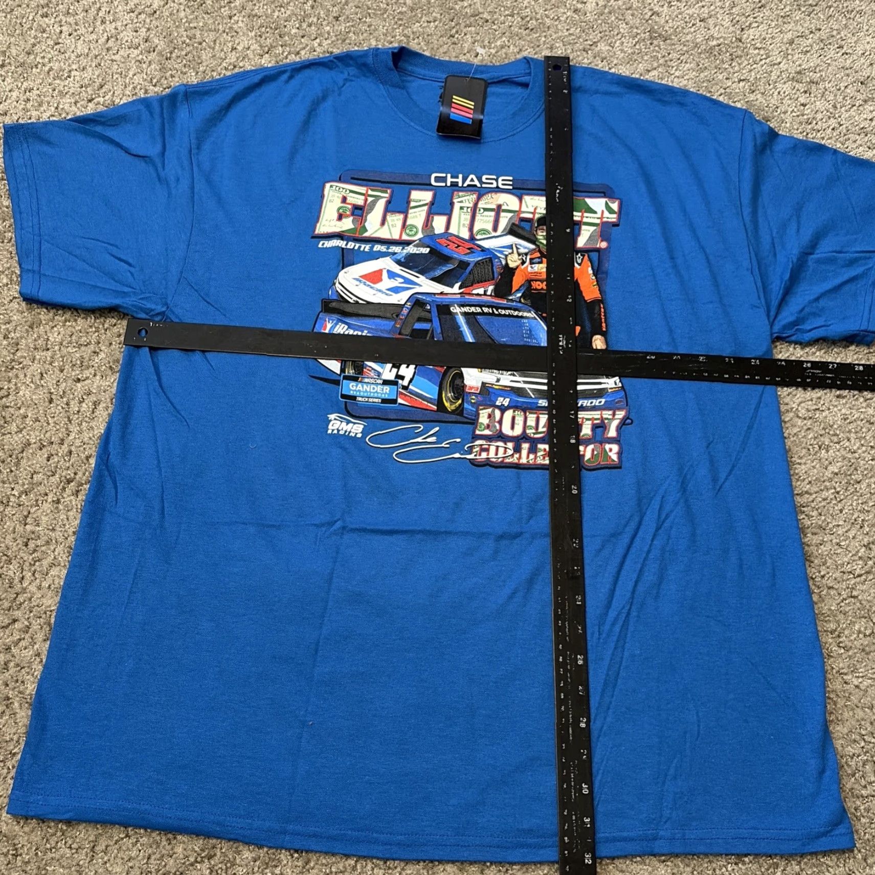 NASCAR Chase Elliott Bounty Collector NASCAR Racing 2020 T-Shirt Blue 2XL Mens NWT Size US XXL / EU 58 / 5 - 6 Thumbnail