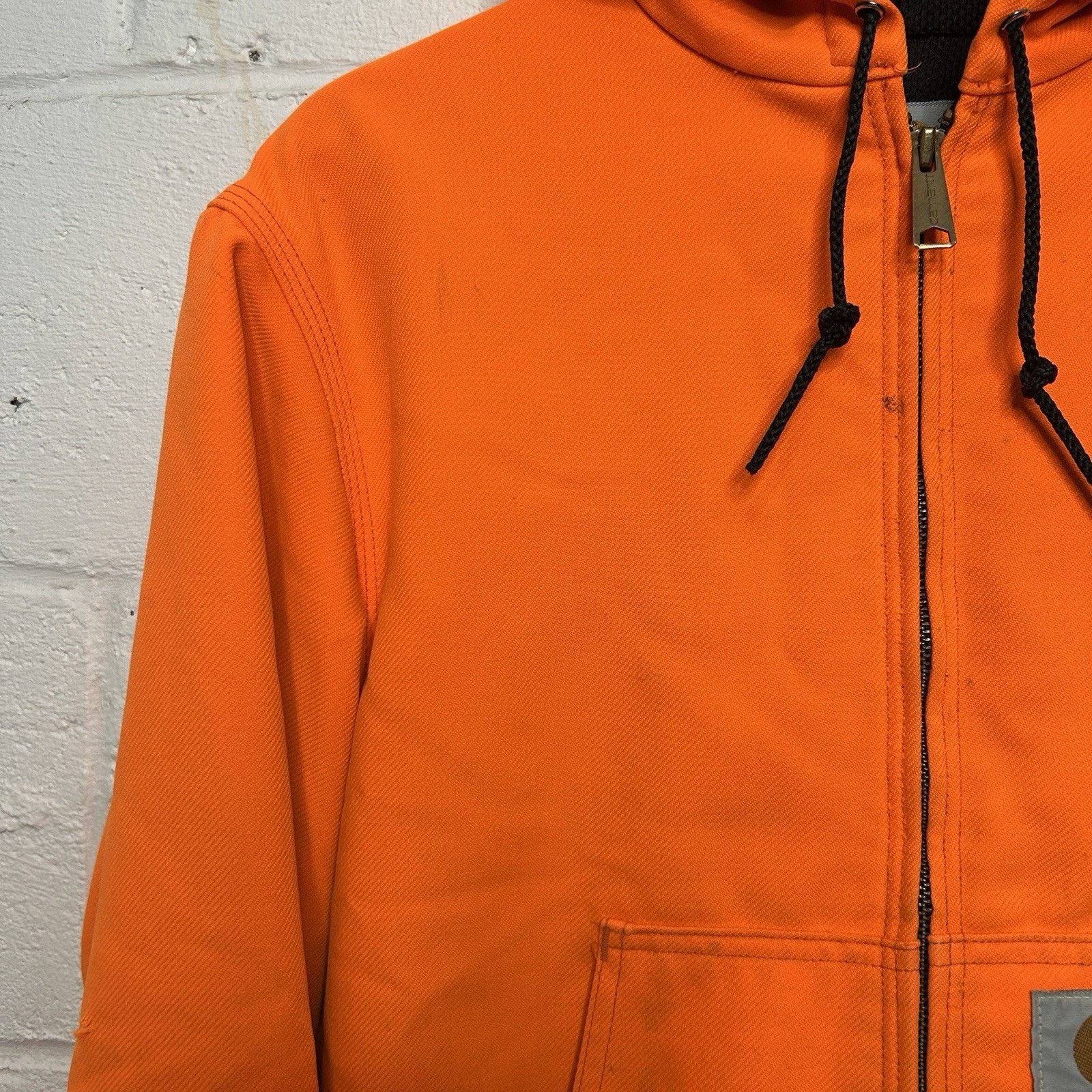 Carhartt Vintage Carhartt Hooded Active Jacket “Blaze Orange” JRW09 Size US M / EU 48-50 / 2 - 4 Thumbnail