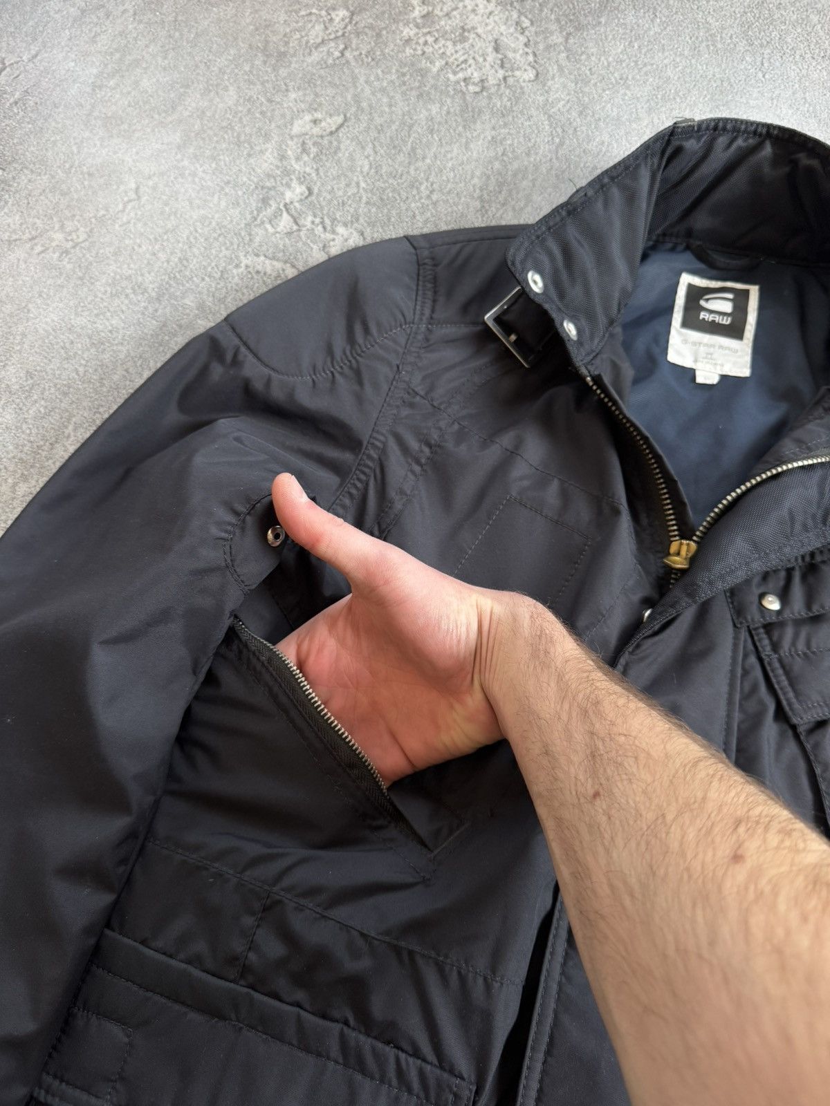 G-Star G star raw M/size Sandhurst jacket cargo Multipocket blazer Size US M / EU 48-50 / 2 - 5 Thumbnail