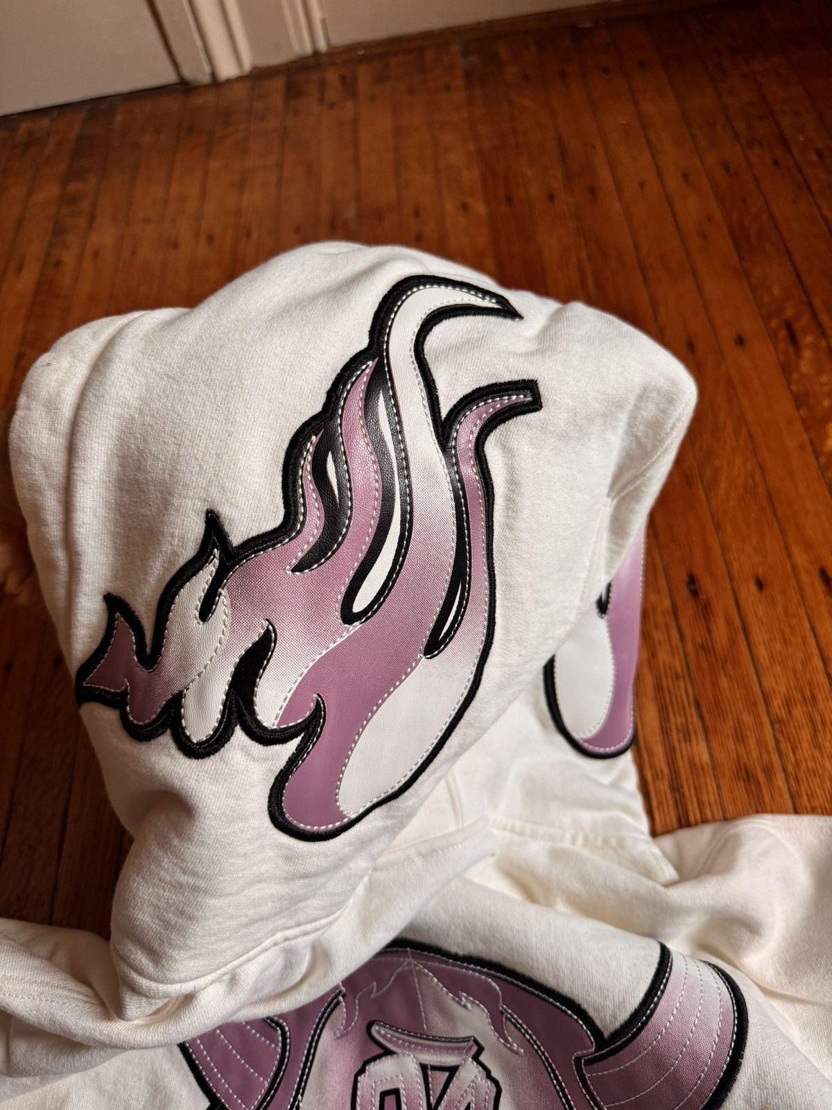 Supreme Supreme Demon Zip Up Hooded Sweatshirt 'White' Size US M / EU 48-50 / 2 - 12 Thumbnail