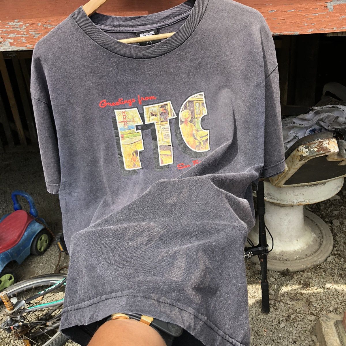 FTC 💢Sunfaded💢 Vintage FTC Skate San Francisco Tee Size US L / EU 52-54 / 3 - 10 Thumbnail