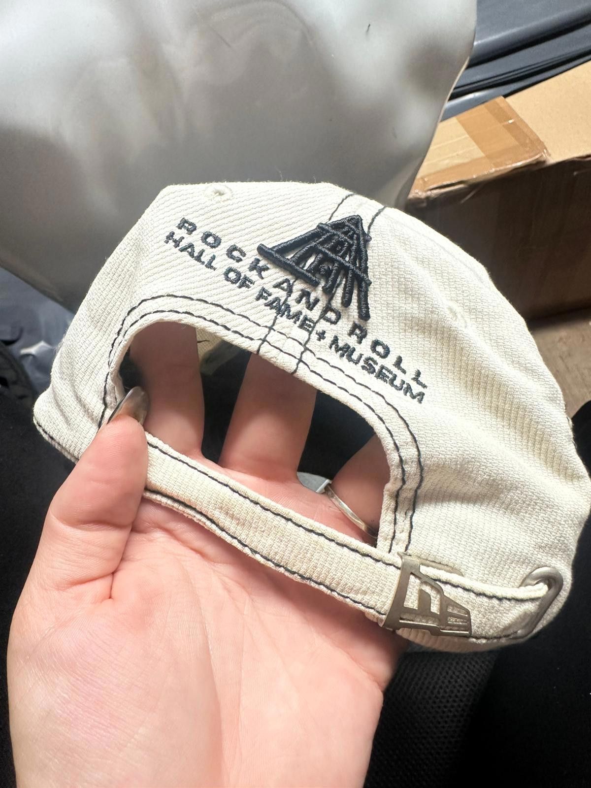 New Era New Era Black & Cream Cap with RH Logo Size ONE SIZE - 6 Thumbnail