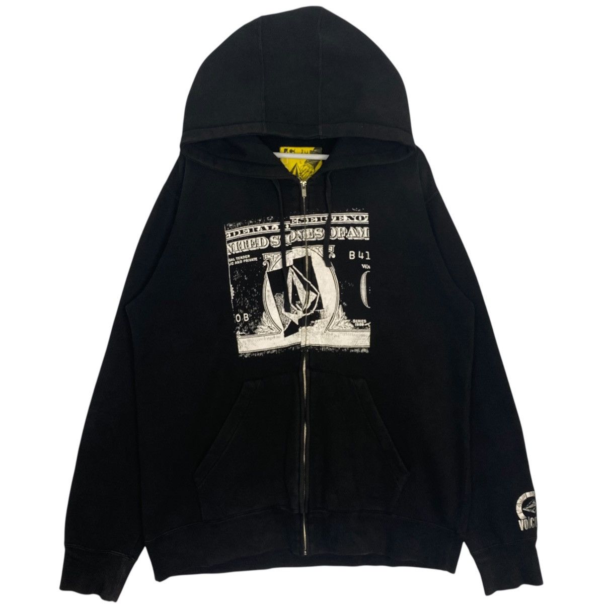Vintage Vintage Helly Hansen Printed Crewneck Sweatshirt Black Size US M / EU 48-50 / 2 - 1 Thumbnail