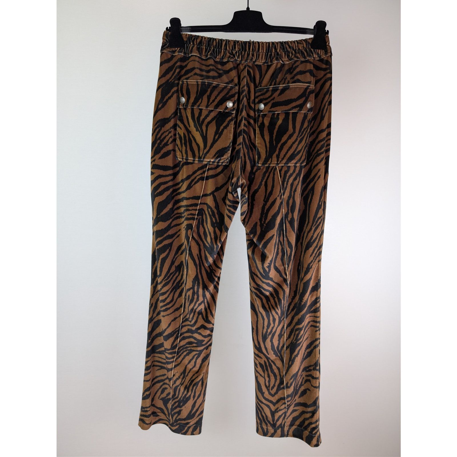 Tom Ford o1rshd1 Cut and Sewn Knit Trousers Pant in Brown / Black Size US 38 / EU 54 - 16 Thumbnail