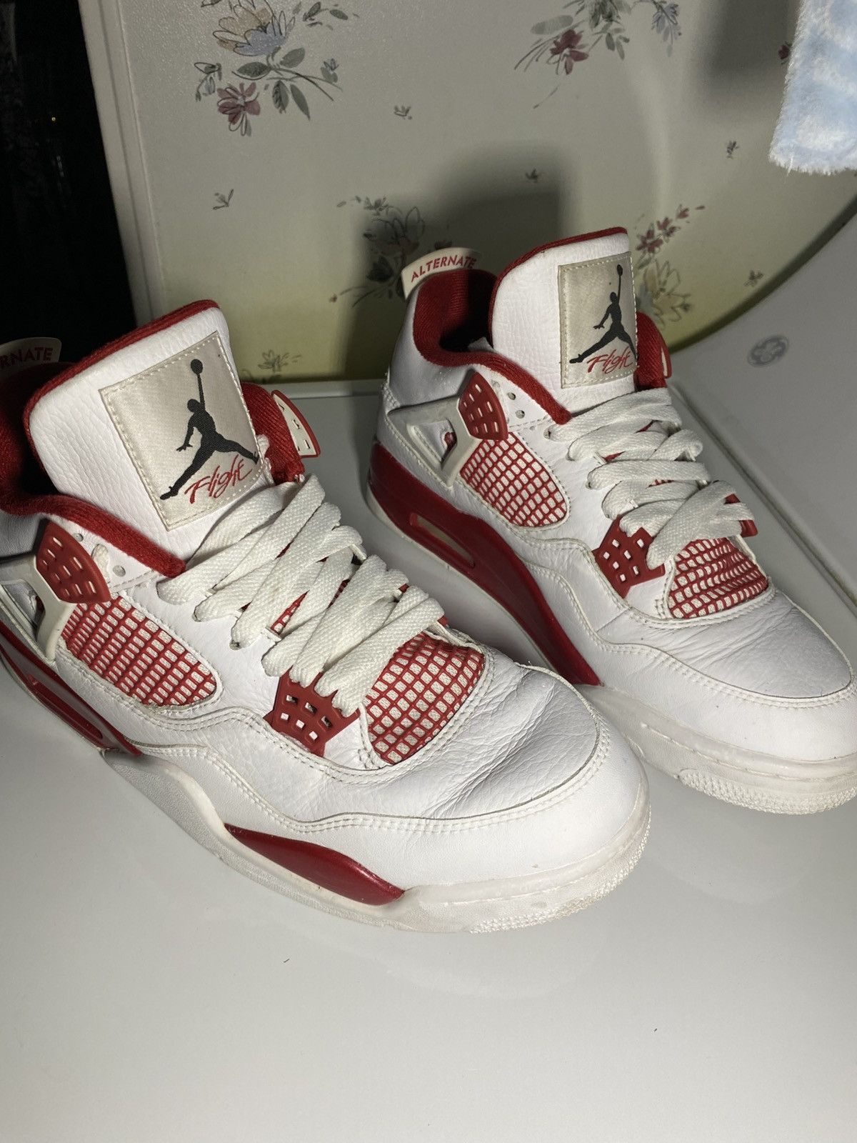 Nike Air Jordan Retro Alternate 89 White Gym Red size