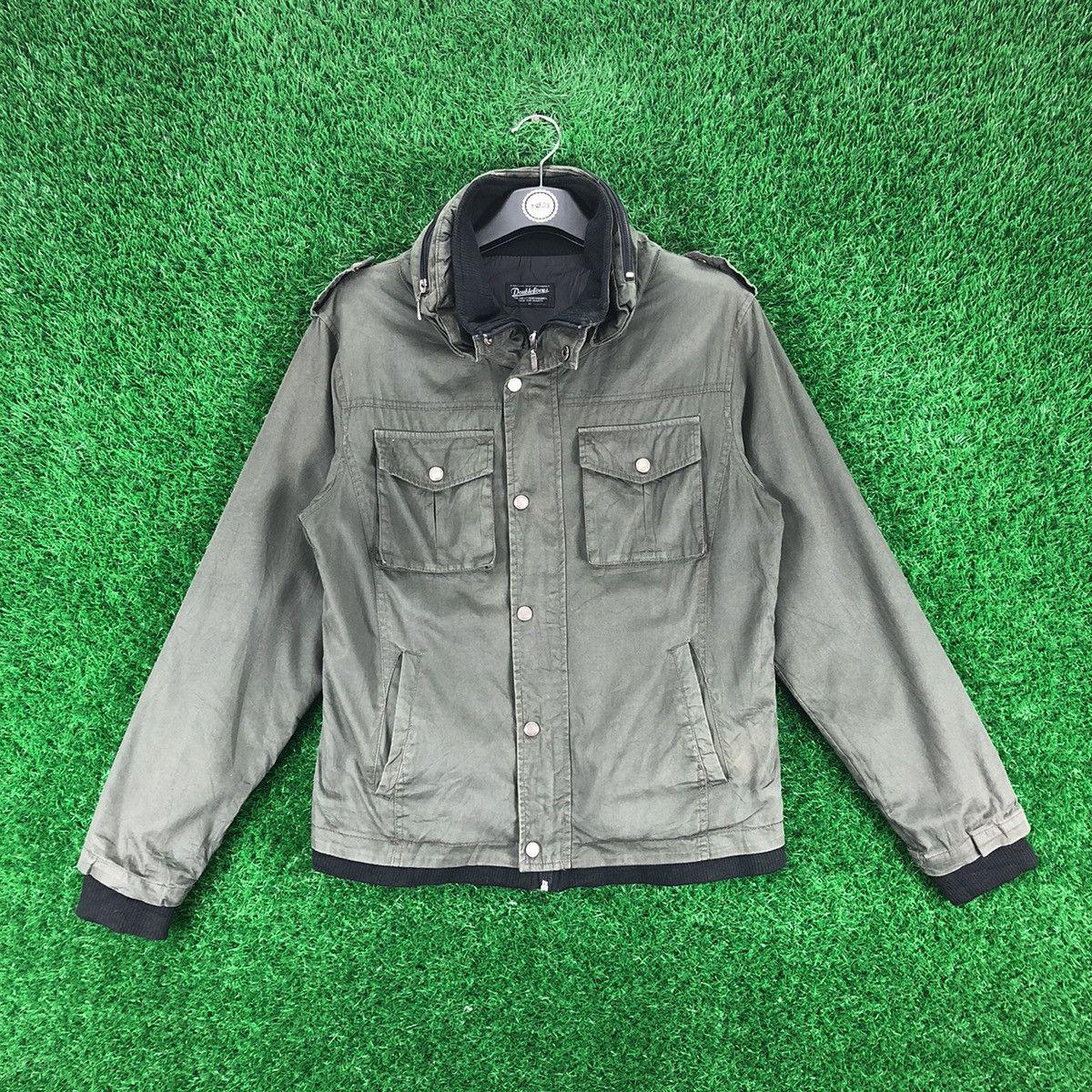 Vintage Vintage 90's OG Zipper Jacket by Double Focus Size US XS / EU 42 / 0 - 1 Thumbnail