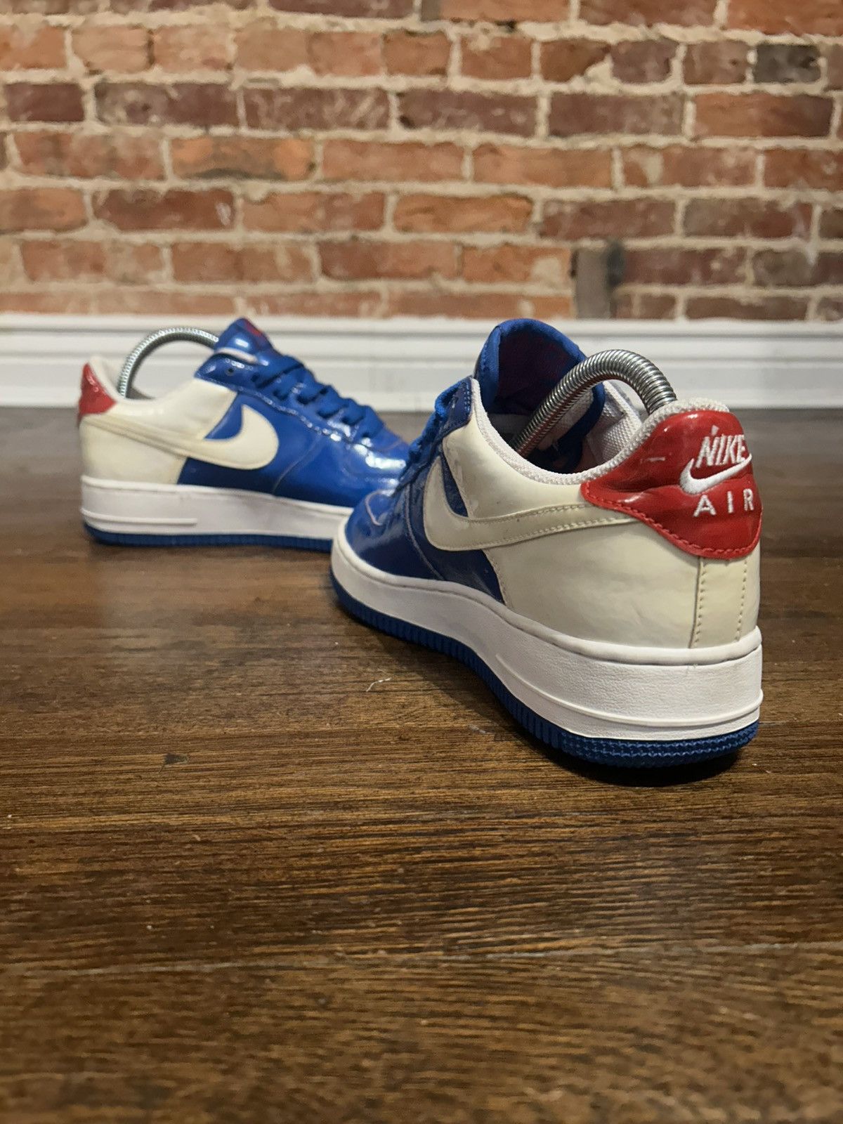 Nike Size 7 - Nike Air Force 1 Sheed Low Blue Jay Size US 7 / EU 40 - 6 Thumbnail