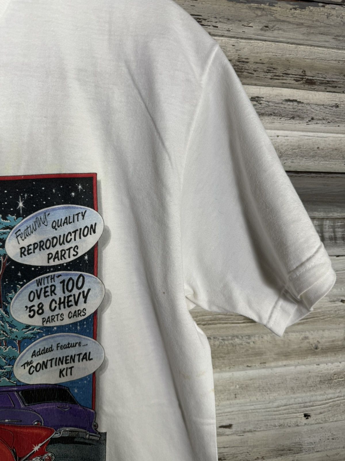 Chevrolet × Vintage Vintage ‘58 Chevy Shirt Size US L / EU 52-54 / 3 - 6 Thumbnail