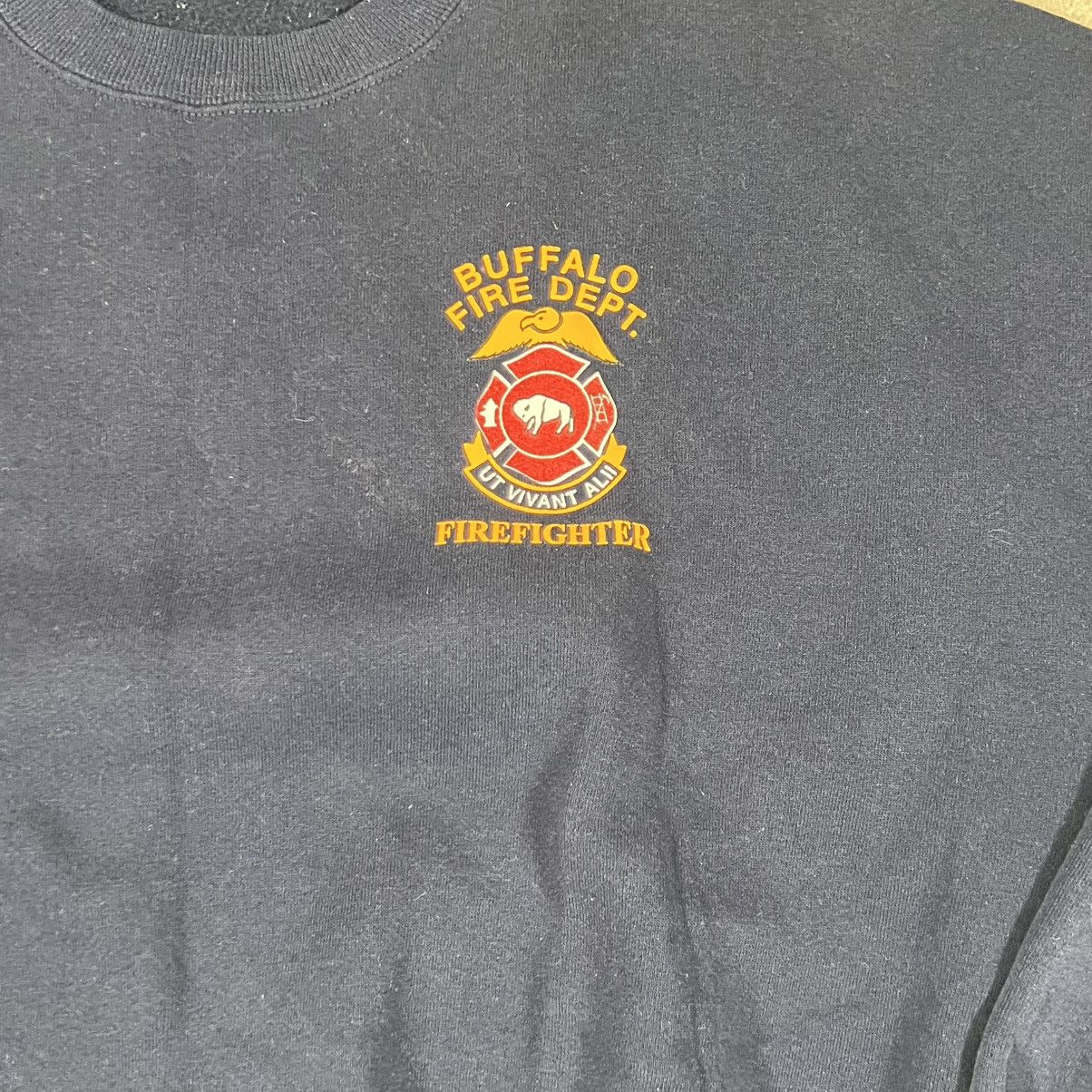 Other Vintage Buffalo Fire Department Crewneck Sweatshirt Size 2XL Size US XXL / EU 58 / 5 - 2 Thumbnail
