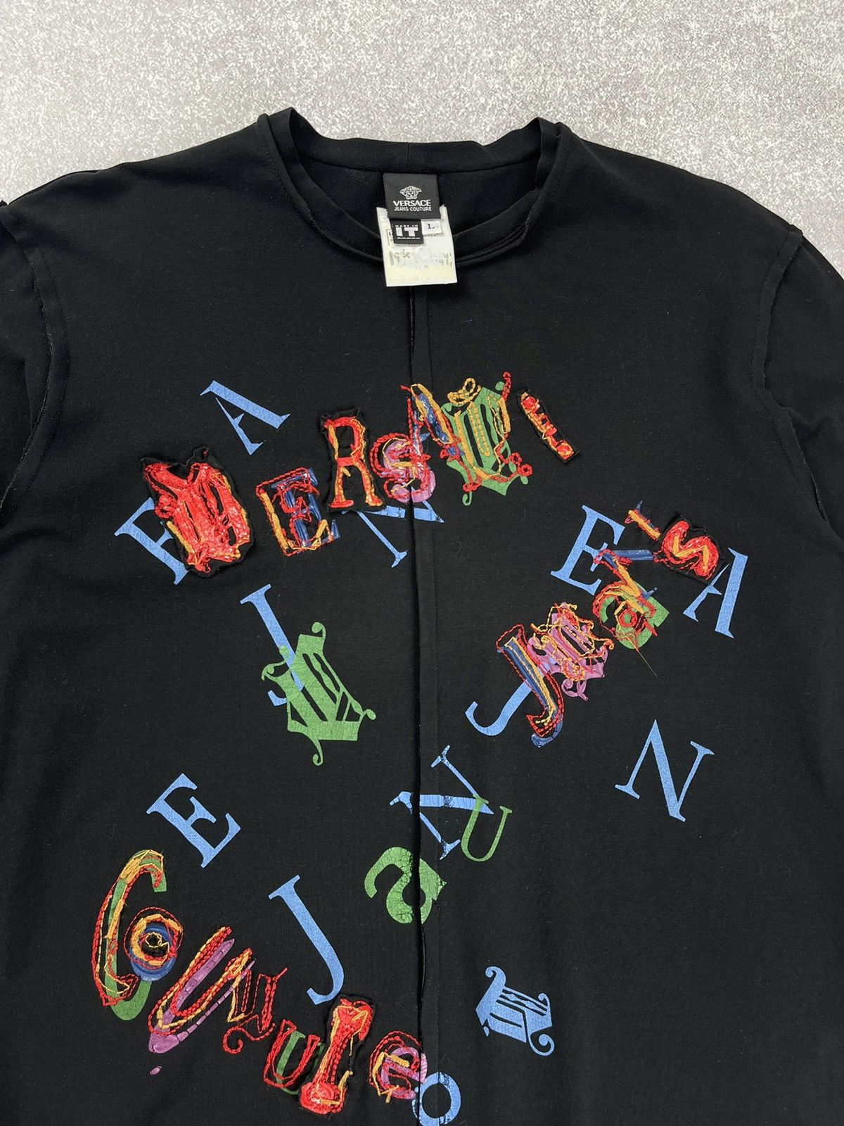 Versace × Versace Jeans Couture × Vintage Vintage Jeans Couture Men’s Long Sleeve Shirt Size L Size US L / EU 52-54 / 3 - 6 Thumbnail