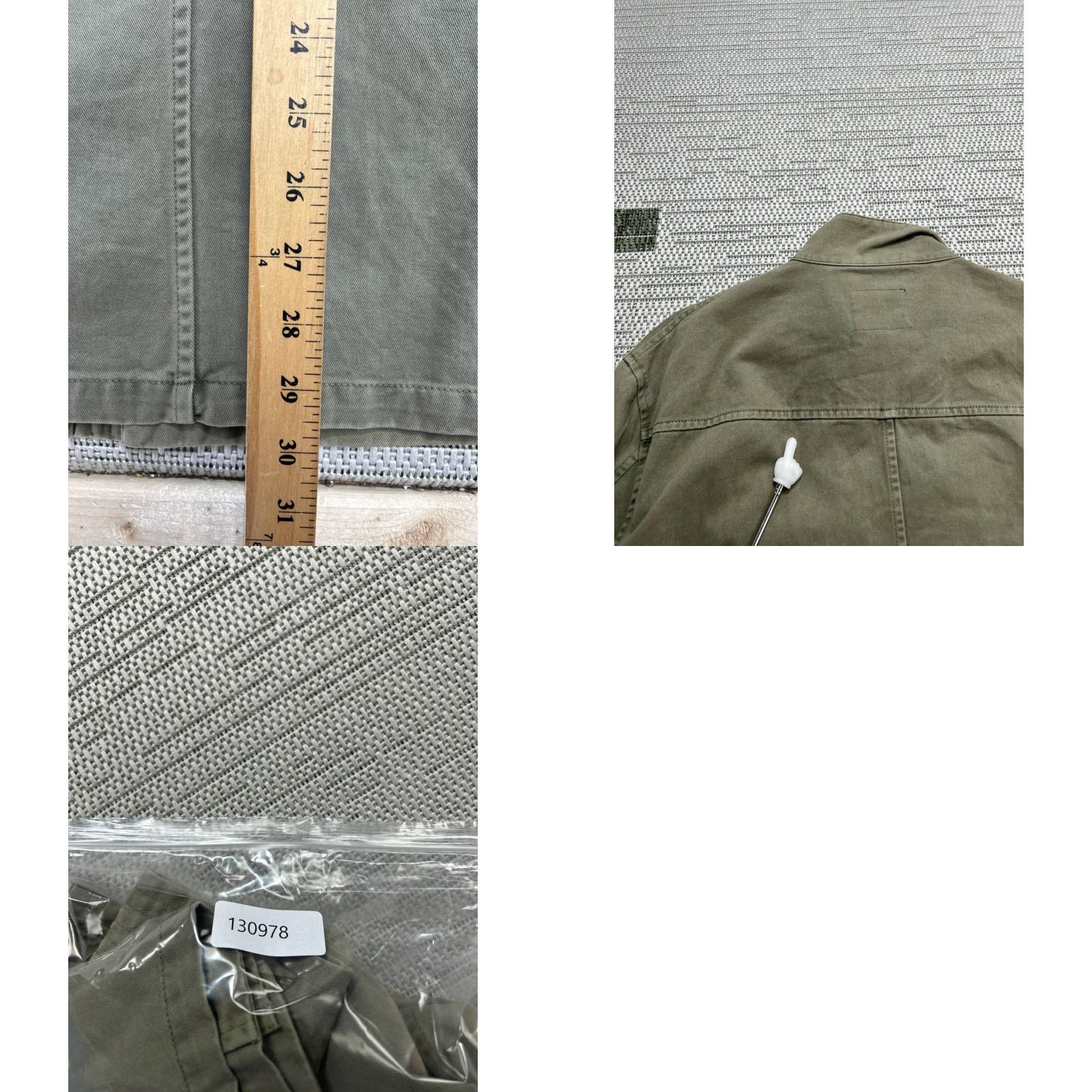 Rails Rails Jacket Womens Large Green Cotton Canvas Parka Size L / US 10 / IT 46 - 8 Thumbnail