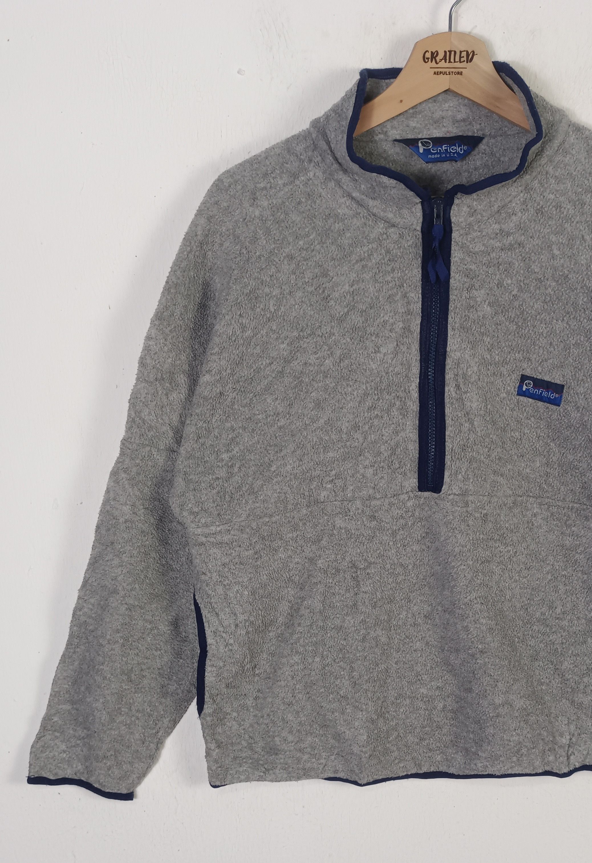 Penfield Vintage Penfield Half Zipper Fleece Made In USA Size US M / EU 48-50 / 2 - 3 Thumbnail