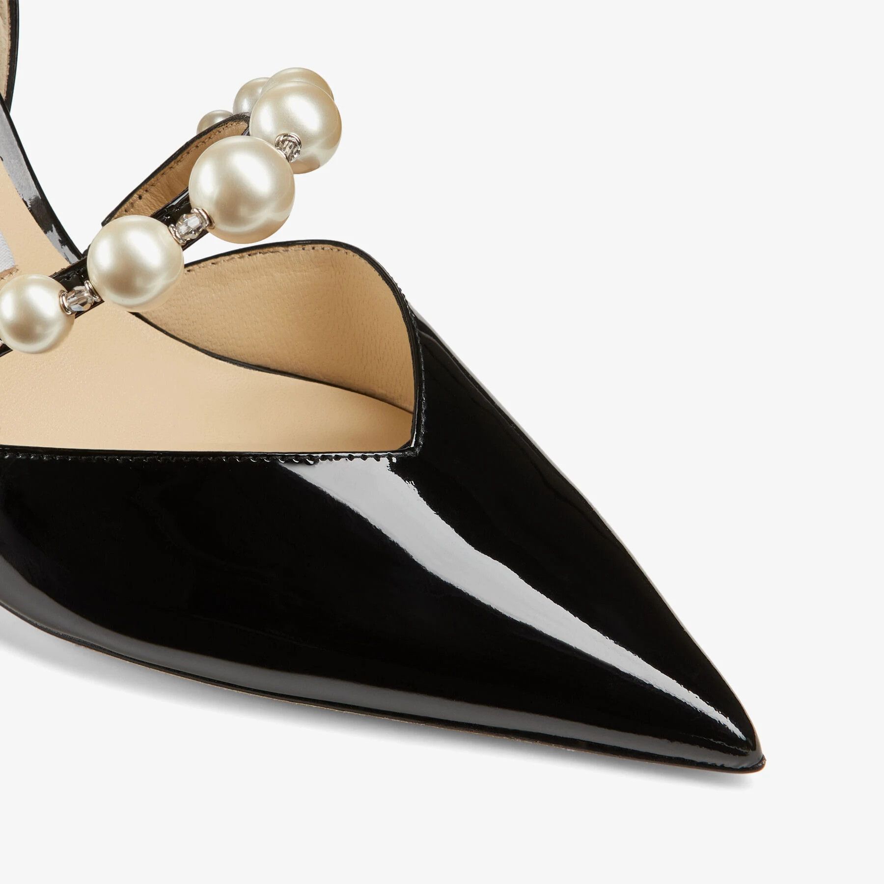 Jimmy Choo o1s22i1n1024 Aurelie Pumps in Black Size US 11 / IT 41 - 3 Thumbnail