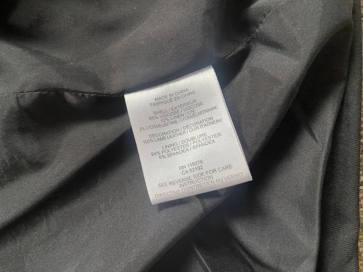 Helmut Lang Helmut Lang FW11 layered leather blazer Size US XS / EU 42 / 0 - 9 Thumbnail