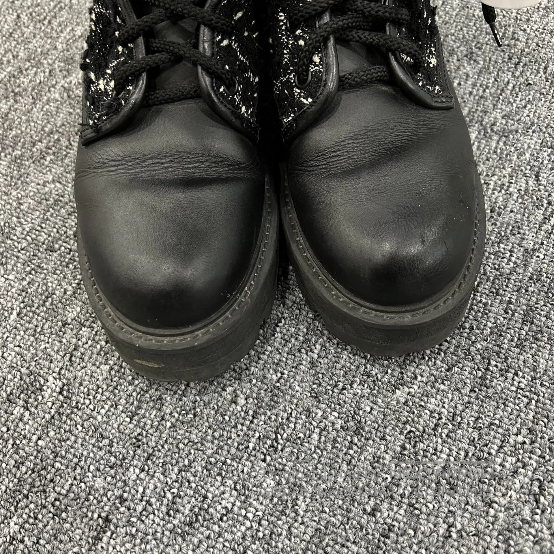 Dior Dior Checkered heavy woolen boot with lining and mid-calf Size US 6 / IT 36 - 4 Thumbnail