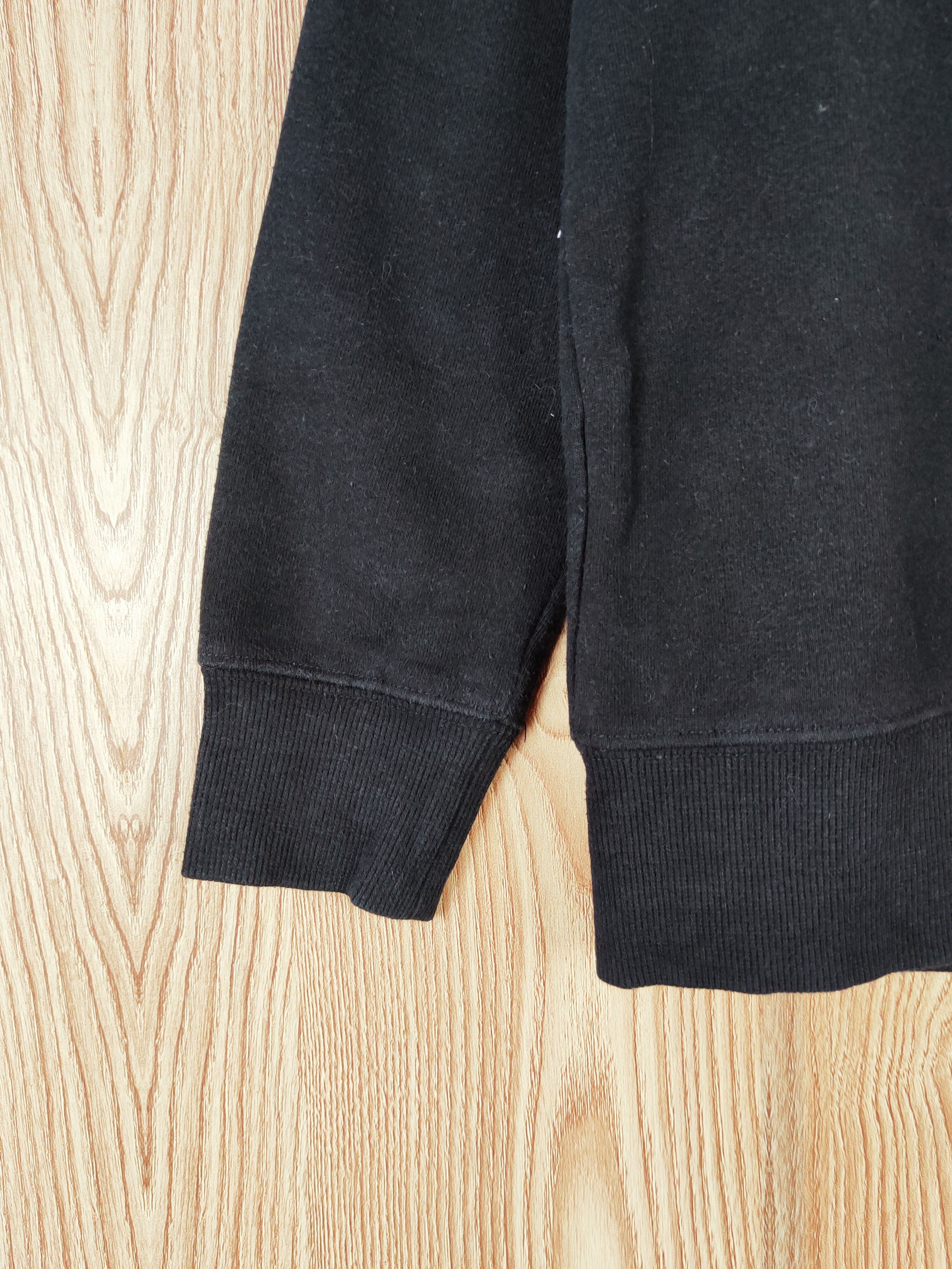 Converse × Vintage Vintage Converse Black Sweatshirts (rare cool design) Size L / US 10 / IT 46 - 4 Thumbnail