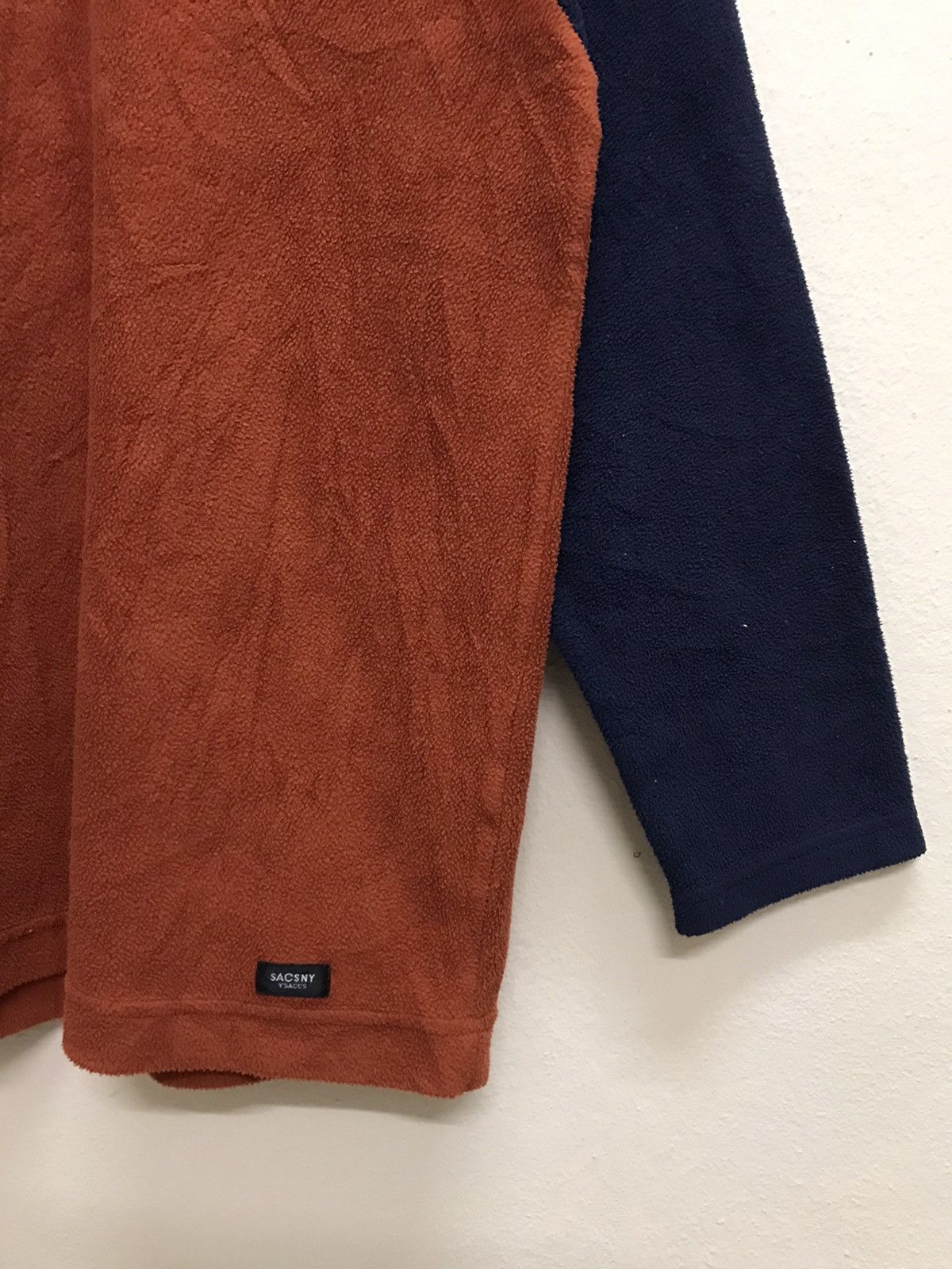 Yohji Yamamoto Vintage Sacsny Y’saccs Yohji Yamoto Fleece Longsleeve Shirt Size US M / EU 48-50 / 2 - 12 Thumbnail