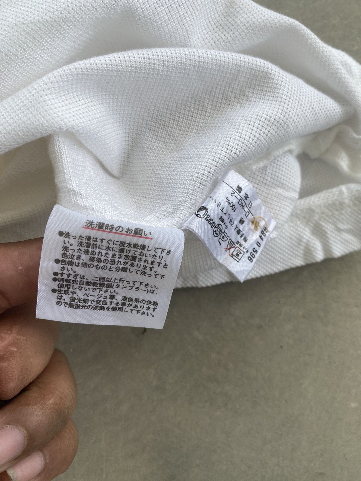 DAKS × Vintage VINTAGE DAKS LONDON EMBROIDERY L/S POLO Size US M / EU 48-50 / 2 - 4 Thumbnail
