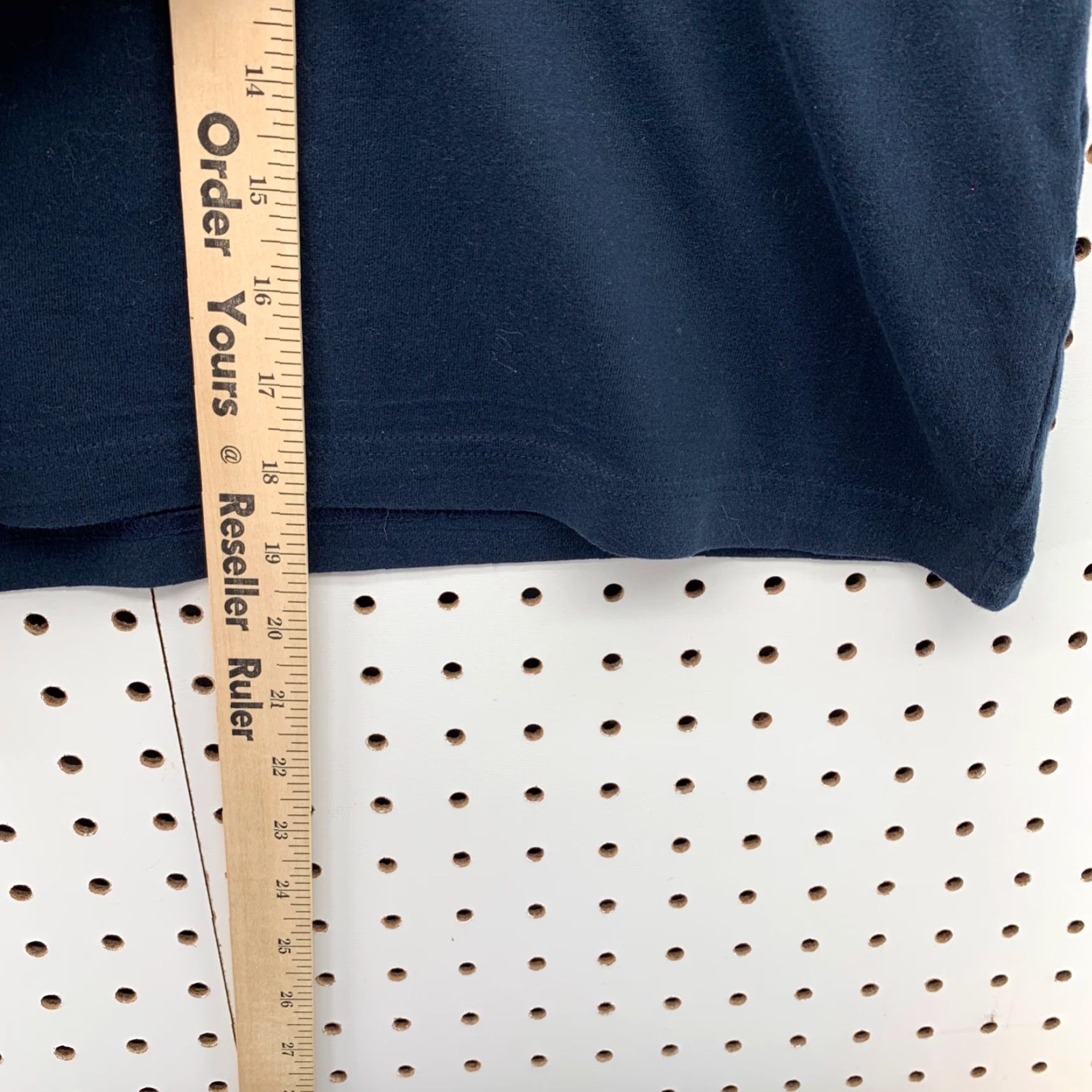 Abercrombie & Fitch Abercrombie & Fitch Crop Shirt Womens M Navy Blue Logo Short Sleeve Cropped Shirt Size M / US 6-8 / IT 42-44 - 5 Thumbnail