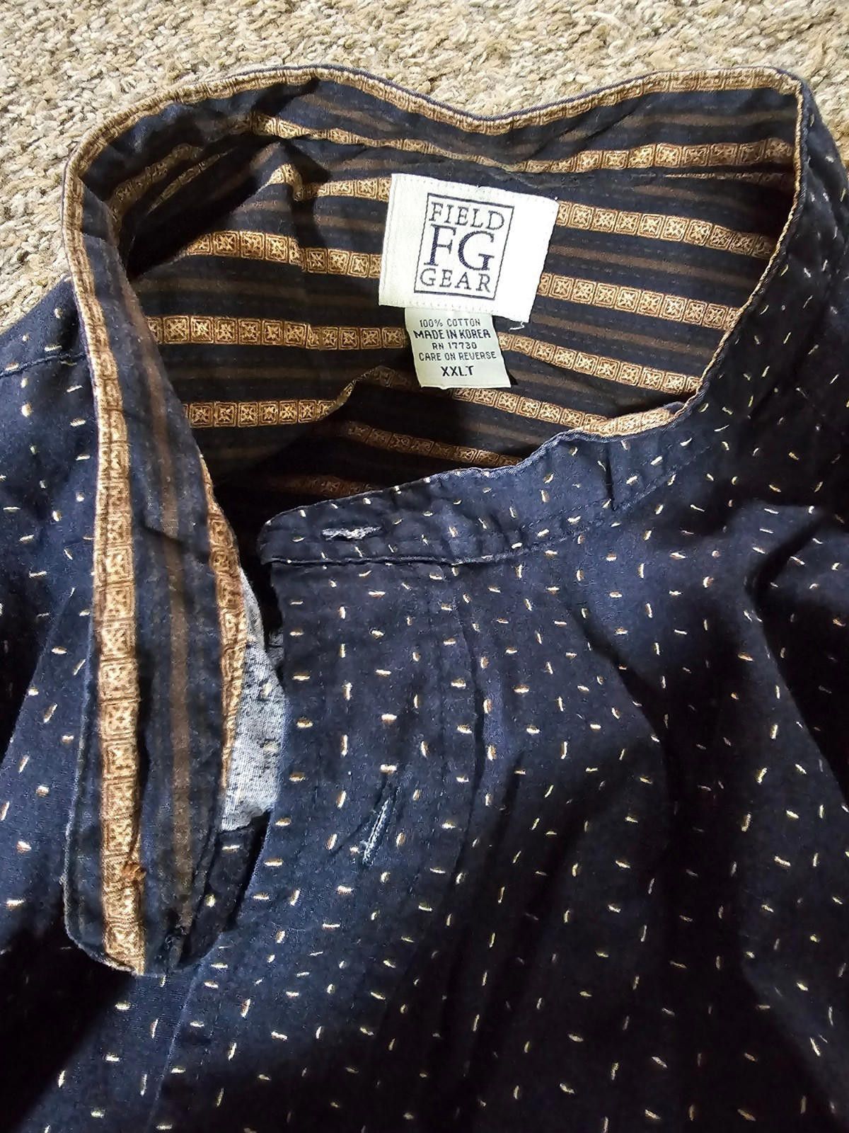 Designer Field Gear FG XXLT Button up shirt Size US XXL / EU 58 / 5 - 8 Thumbnail