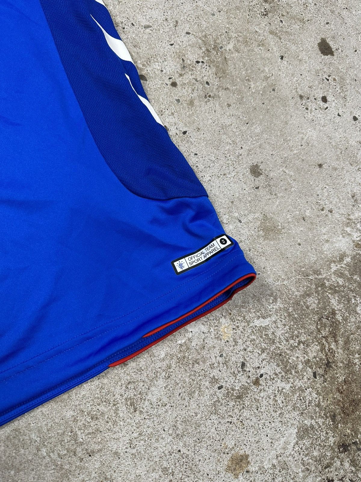 Hummel × Vintage Hummel x Rangers 2018/2019 Home Jersey Soccer T Shirt Size US S / EU 44-46 / 1 - 3 Thumbnail