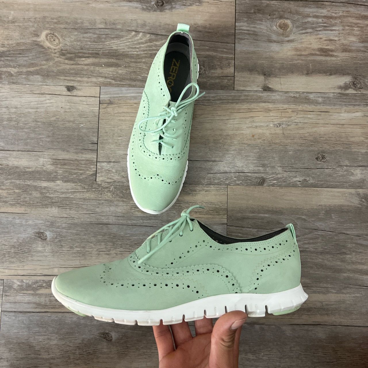 image of Cole Haan Cole Hann Color Way 8.5 Shoes in Emerald, Women's