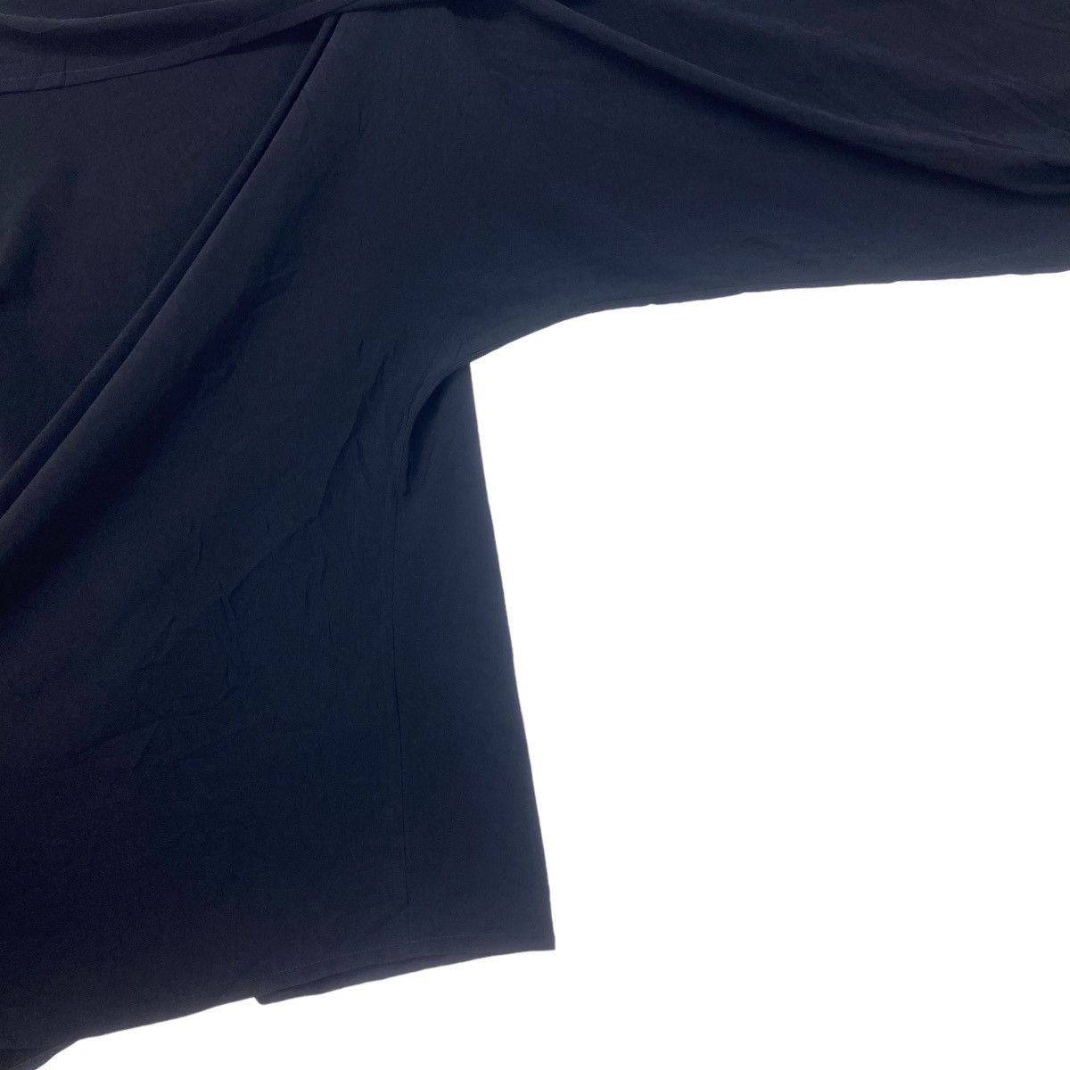 Y’s Yohji Yamamoto Gabardine Black Asymmetrical Cape