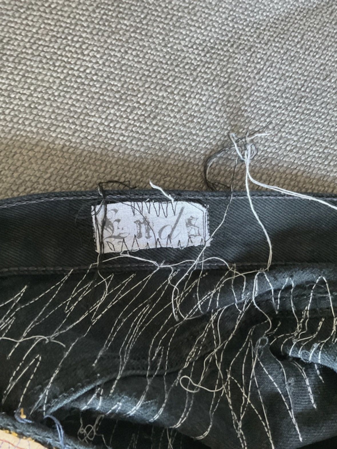 Ends Repair Ends repair stitch work denim jeans Size US 31 - 8 Thumbnail