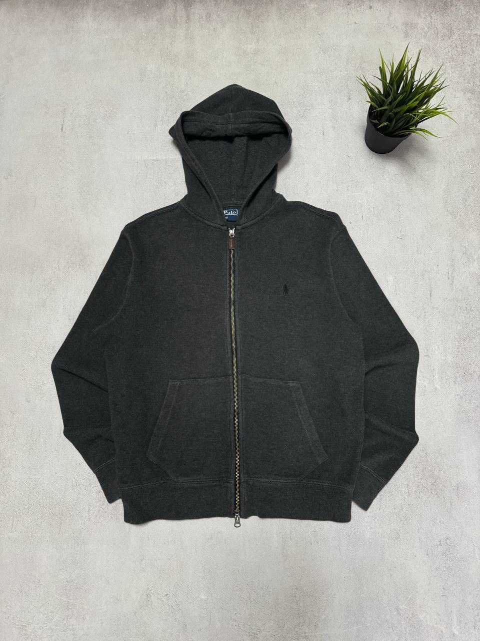 Polo Ralph Lauren × Vintage Vintage Polo Ralph Lauren Hoodie Zip Baggy Chief Keef 90s Size US S / EU 44-46 / 1 - 1 Thumbnail
