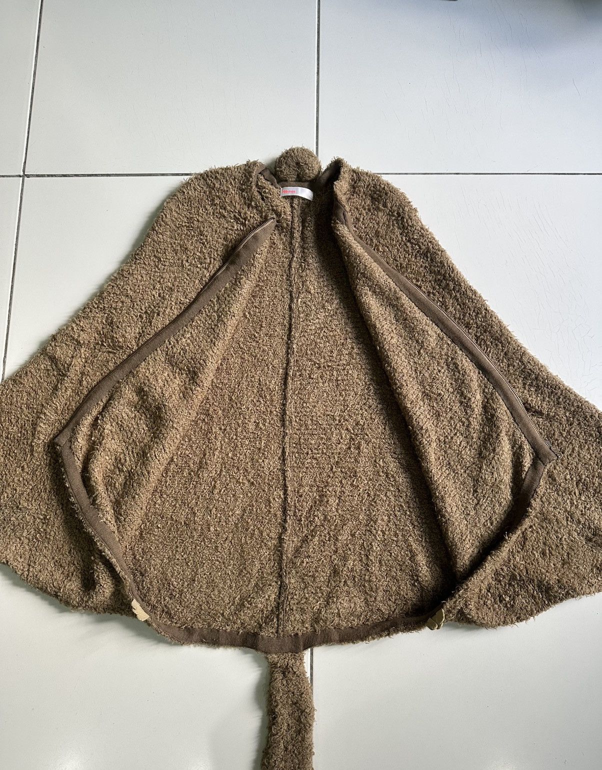 Issey Miyake Ne-net oversized fleece Poncho Size US L / EU 52-54 / 3 - 4 Thumbnail