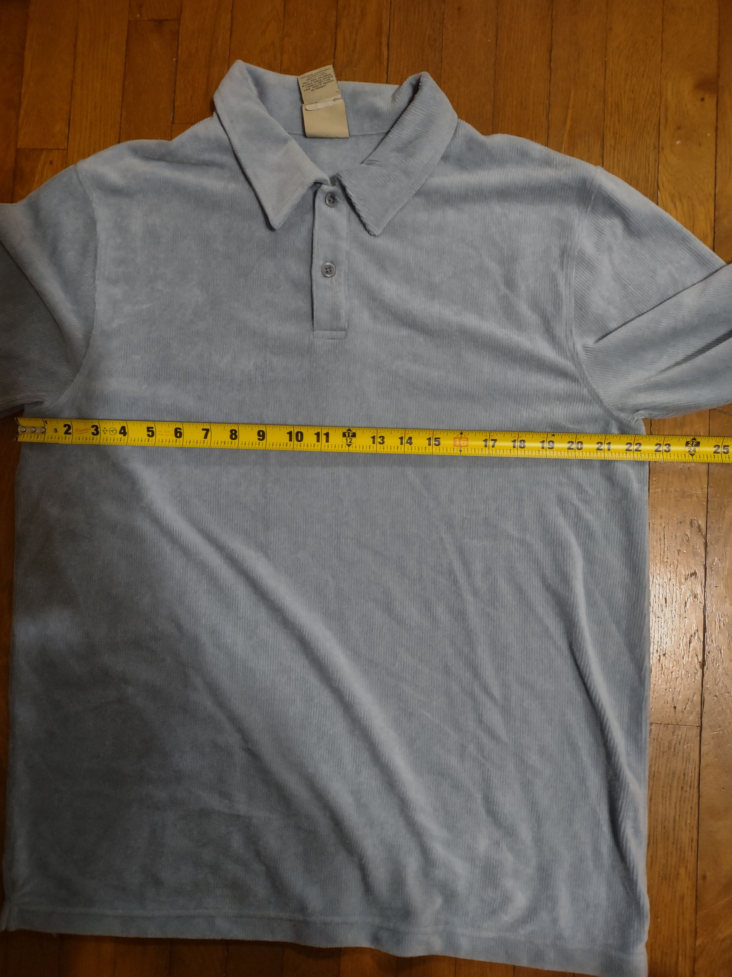Vintage Vintage Corduroy Long-Sleeve Polo Size US L / EU 52-54 / 3 - 5 Thumbnail